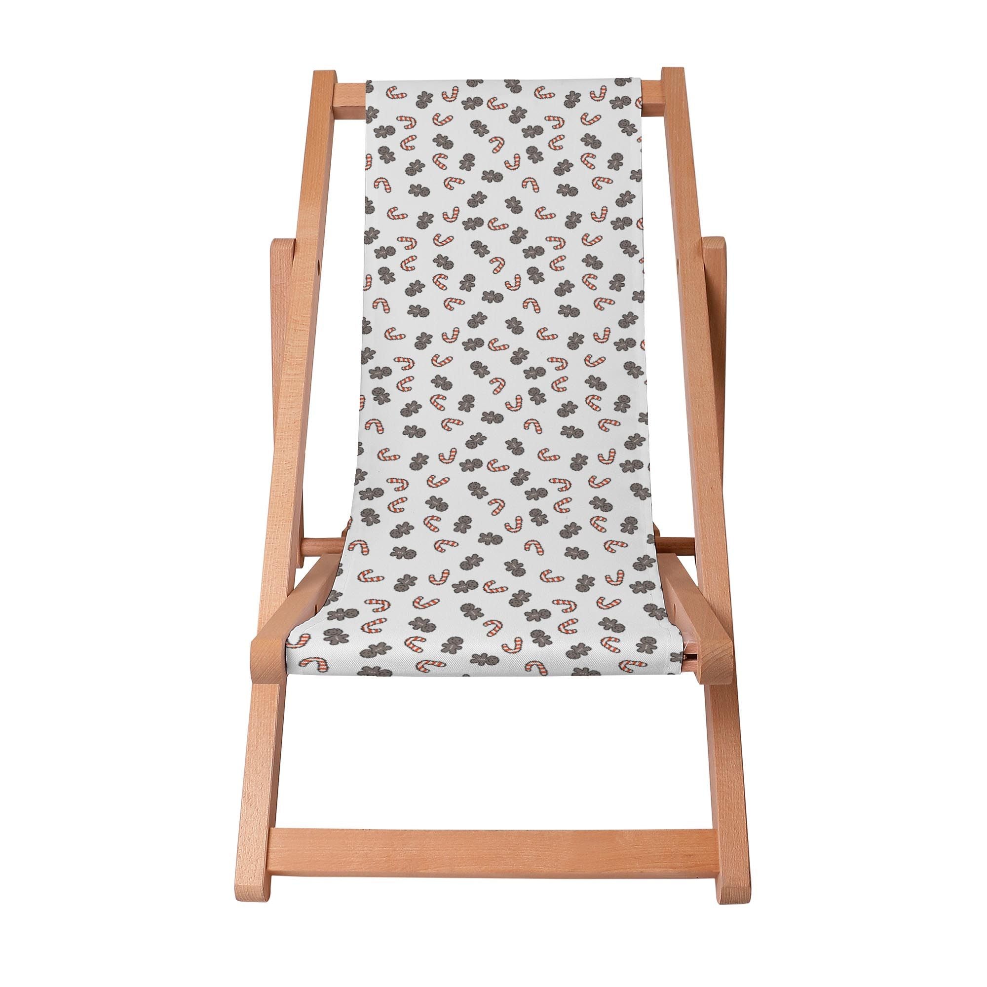 Wooden Deck Chair Gingerbread