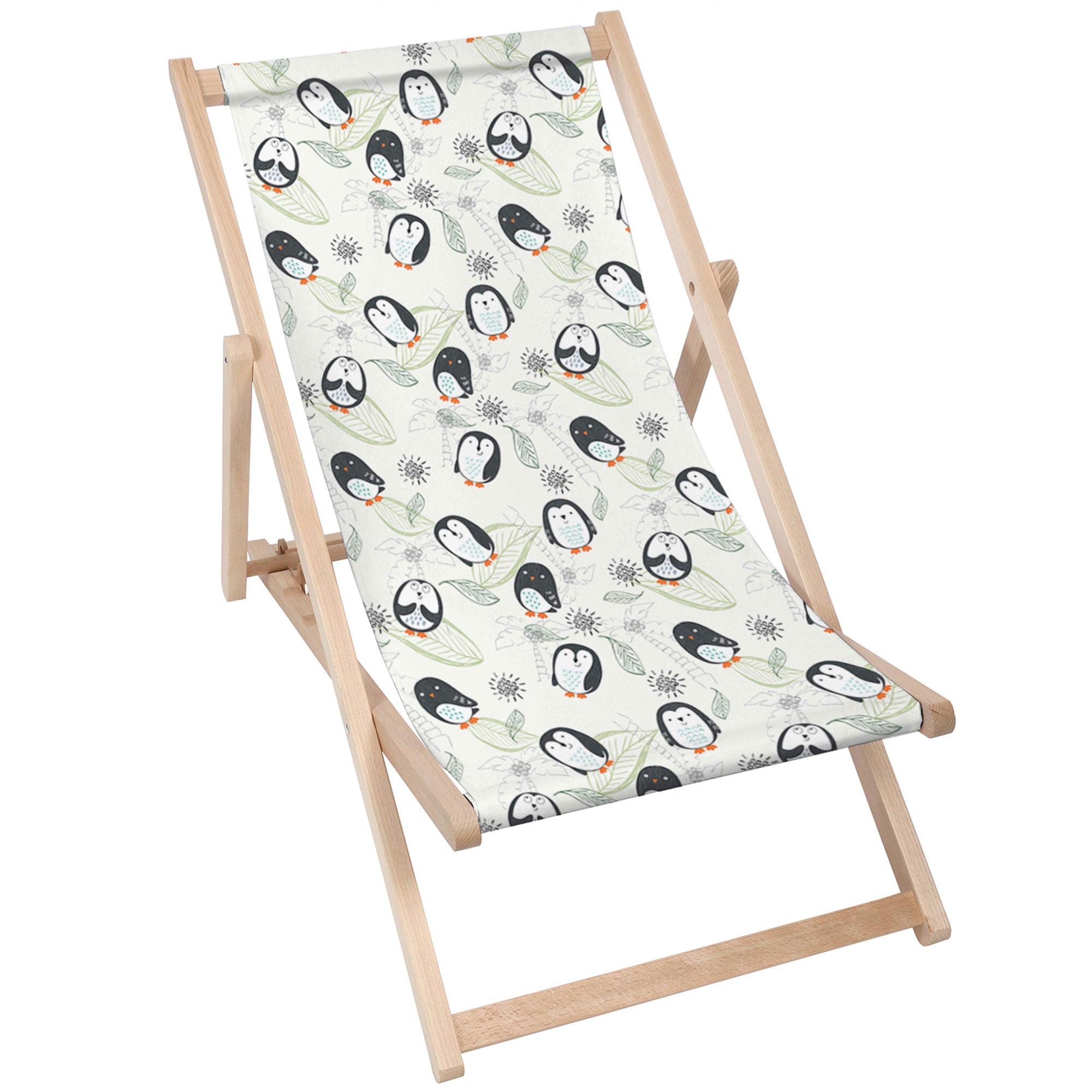 Dřevěné lehátko Puffin-M