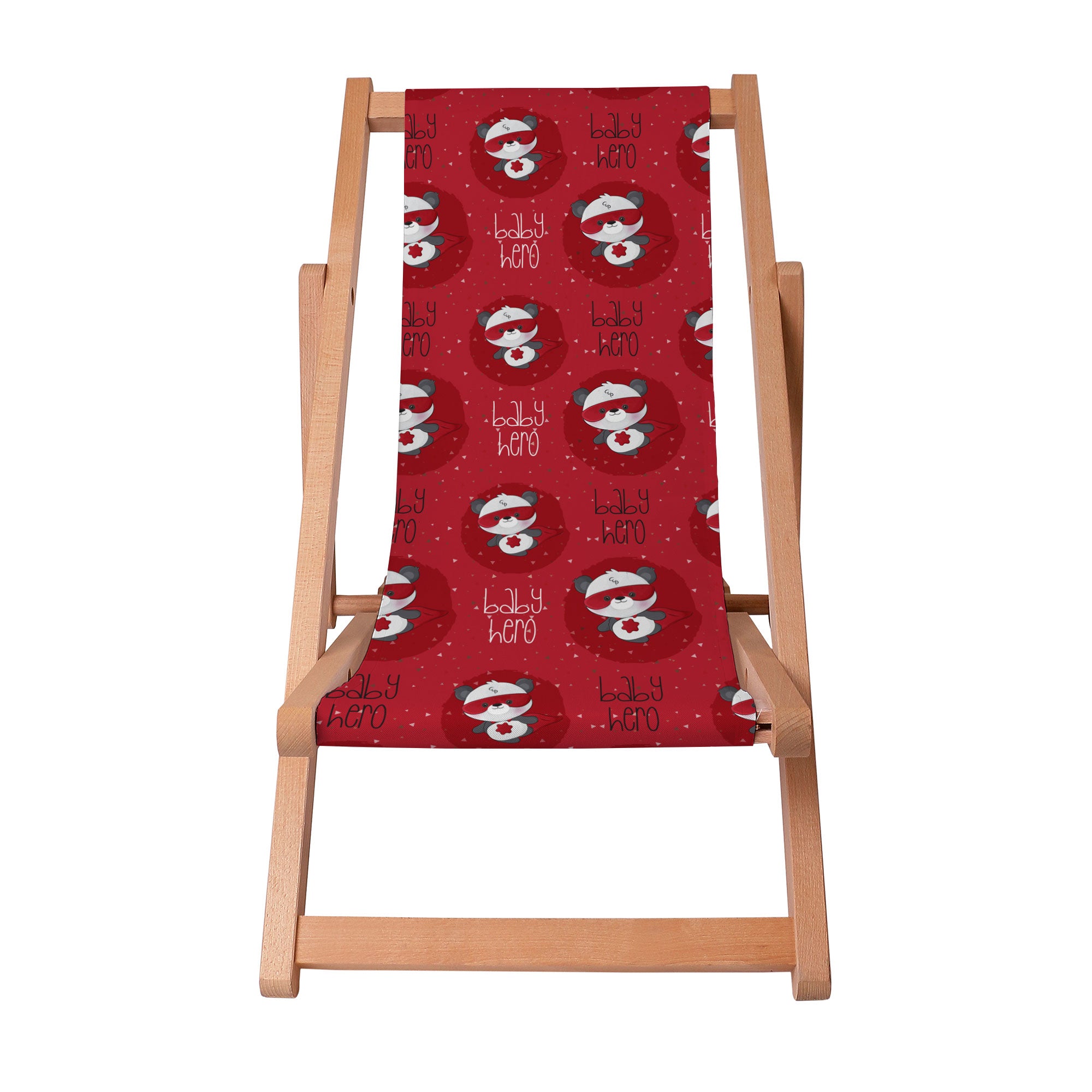 Wooden Deck Chair Baby Hero