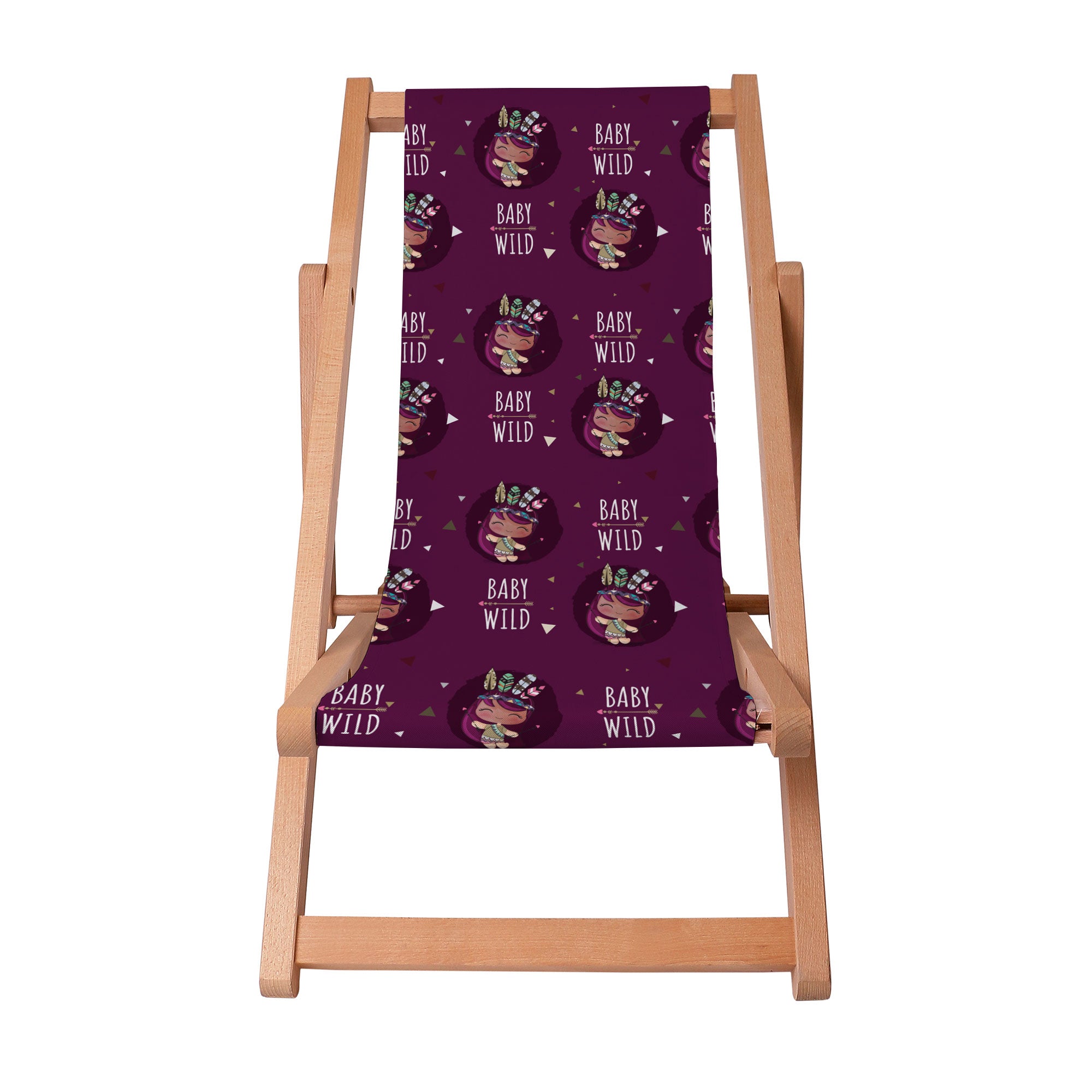 Wooden Deck Chair Baby Wild-S