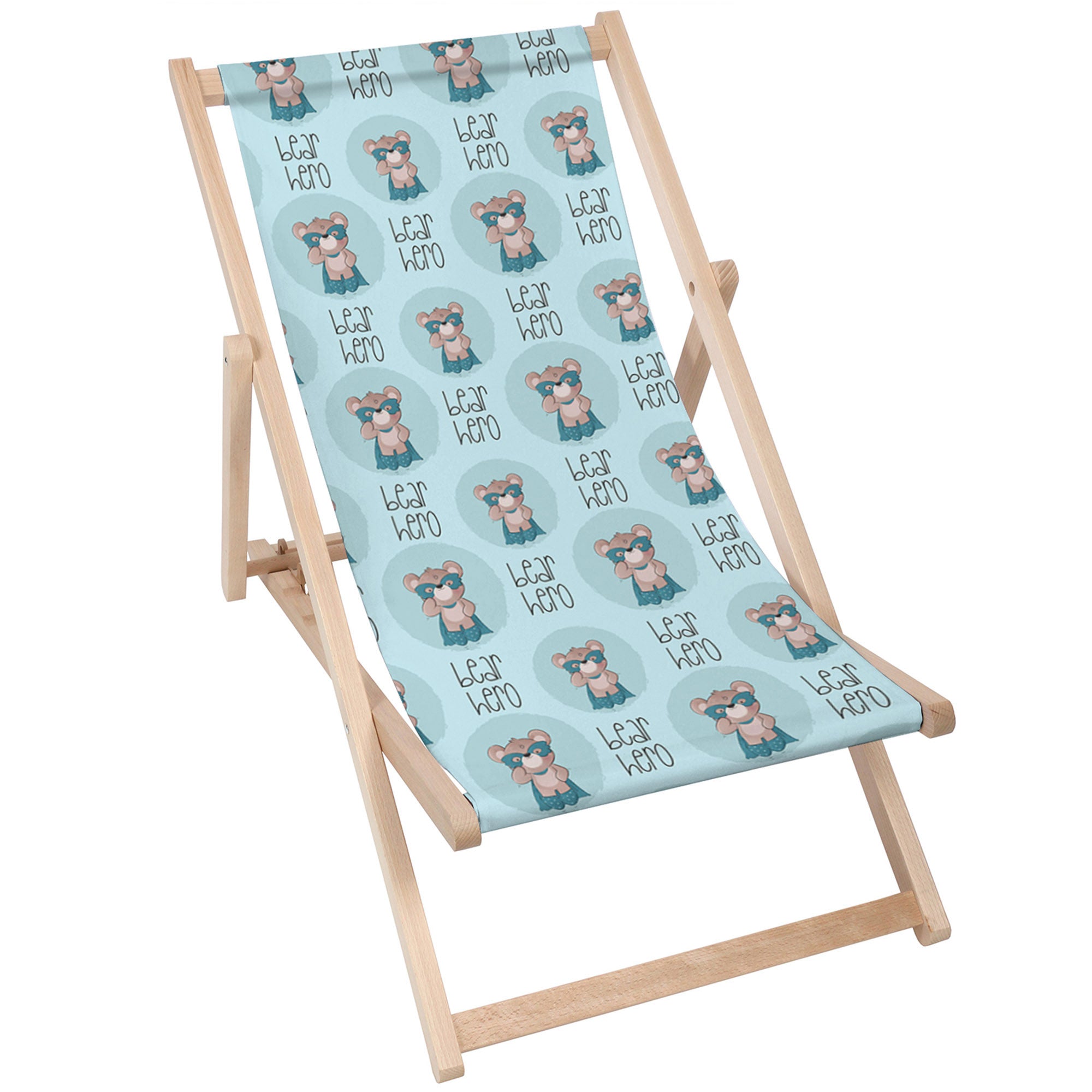 Wooden Deck Chair Bear Hero-M