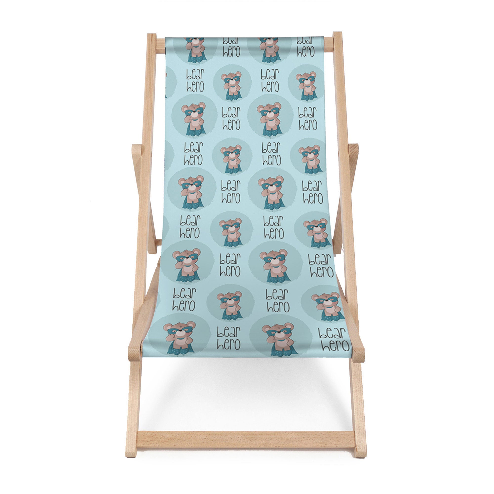 Wooden Deck Chair Bear Hero-M