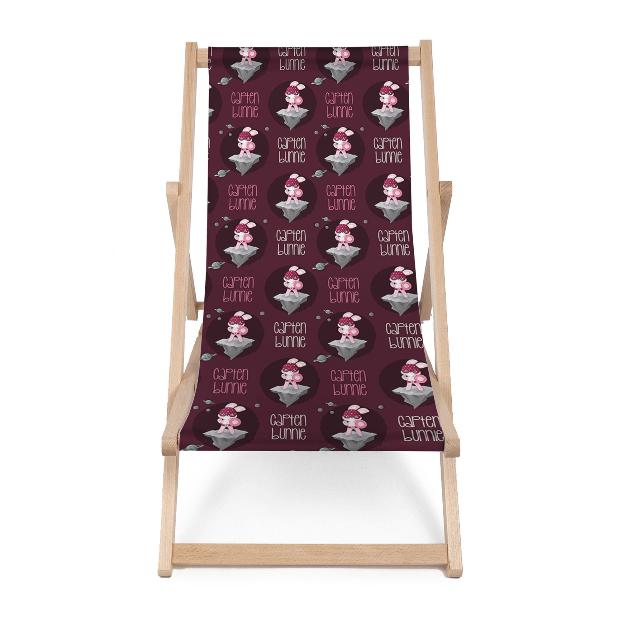 Wooden Deck Chair Captain Bunny-M