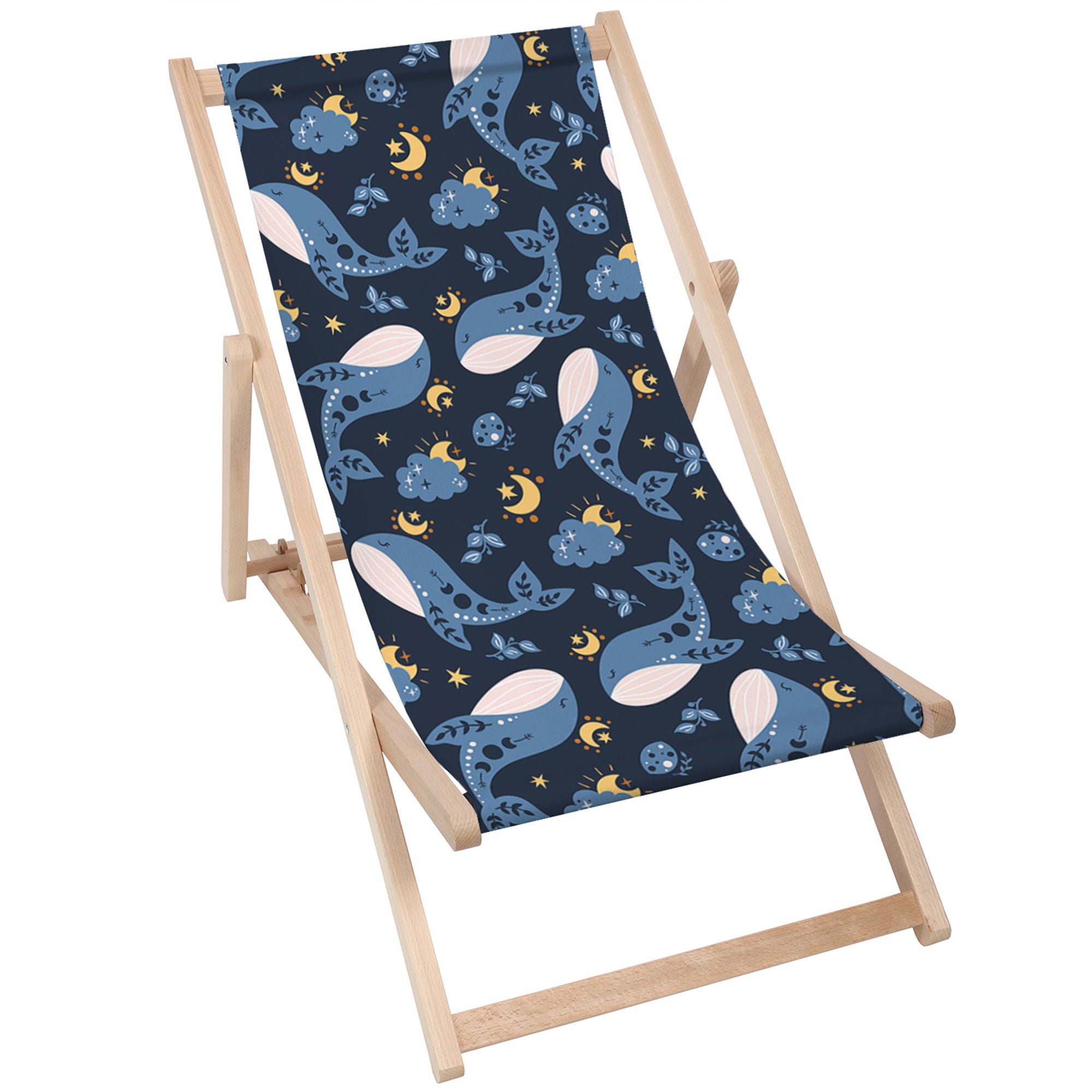 Leżak drewniany Whales-M