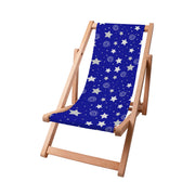 Leżak drewniany Night Sky Pattern-S
