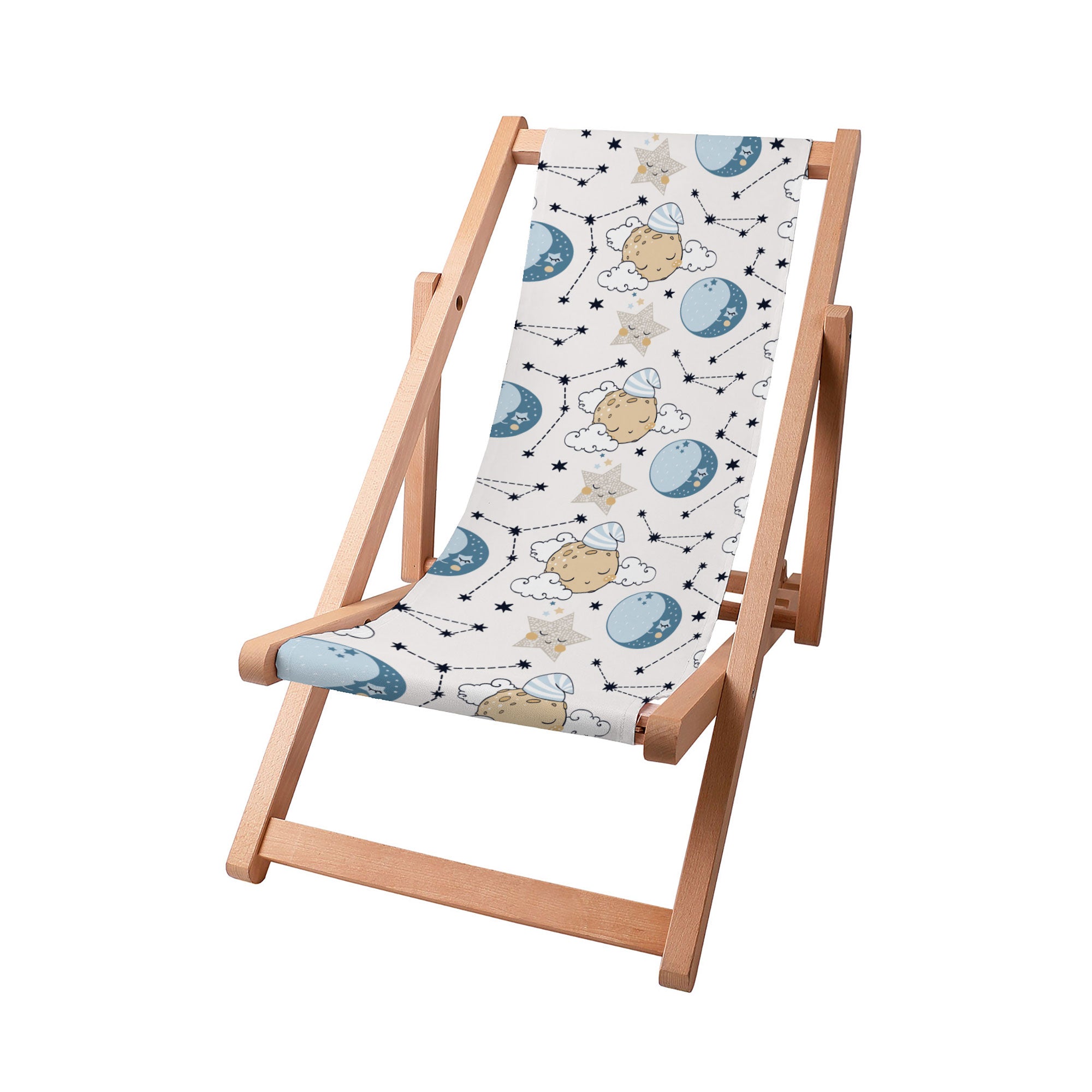 Leżak drewniany Sleeping Moon-S