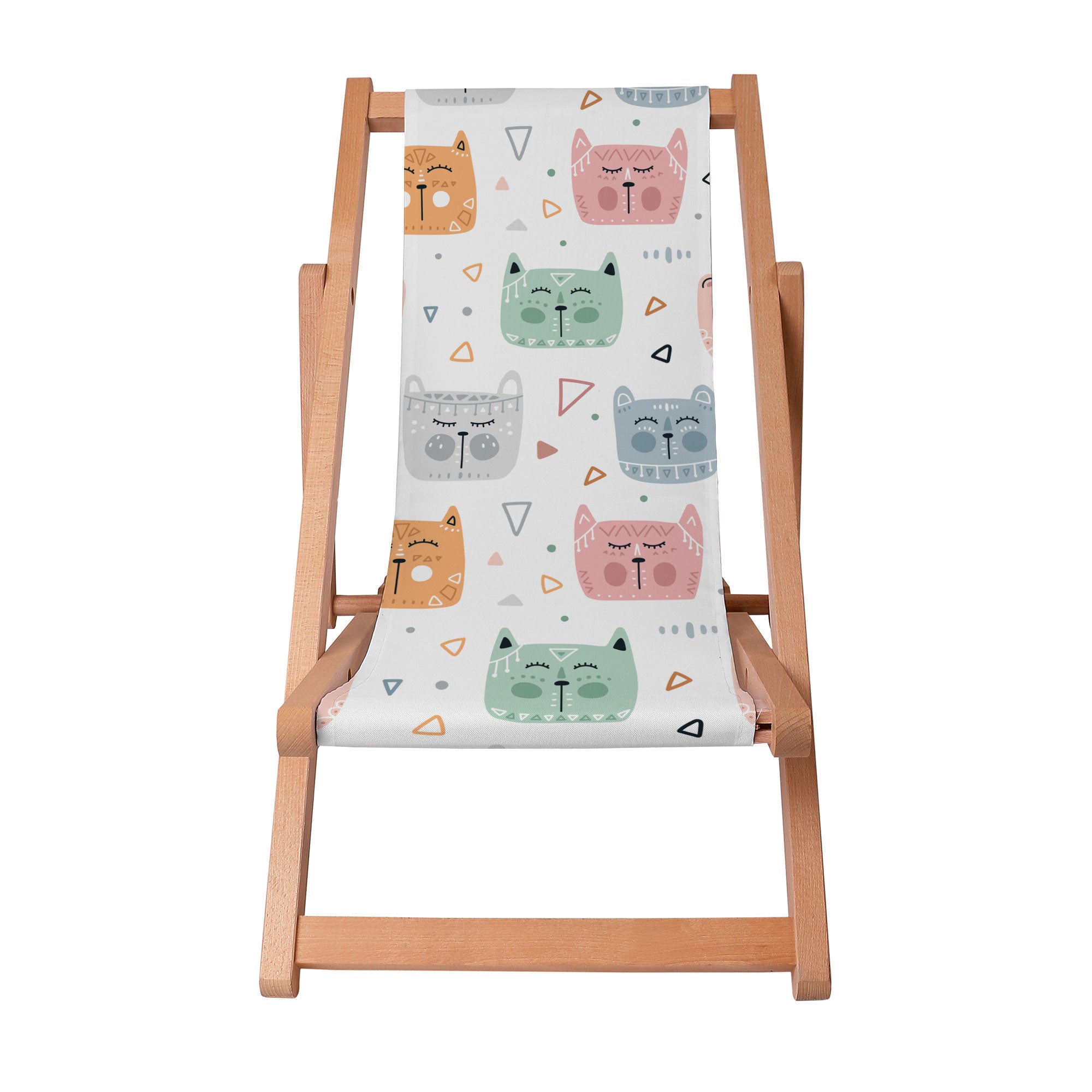 Leżak drewniany Sleepy Cats-S