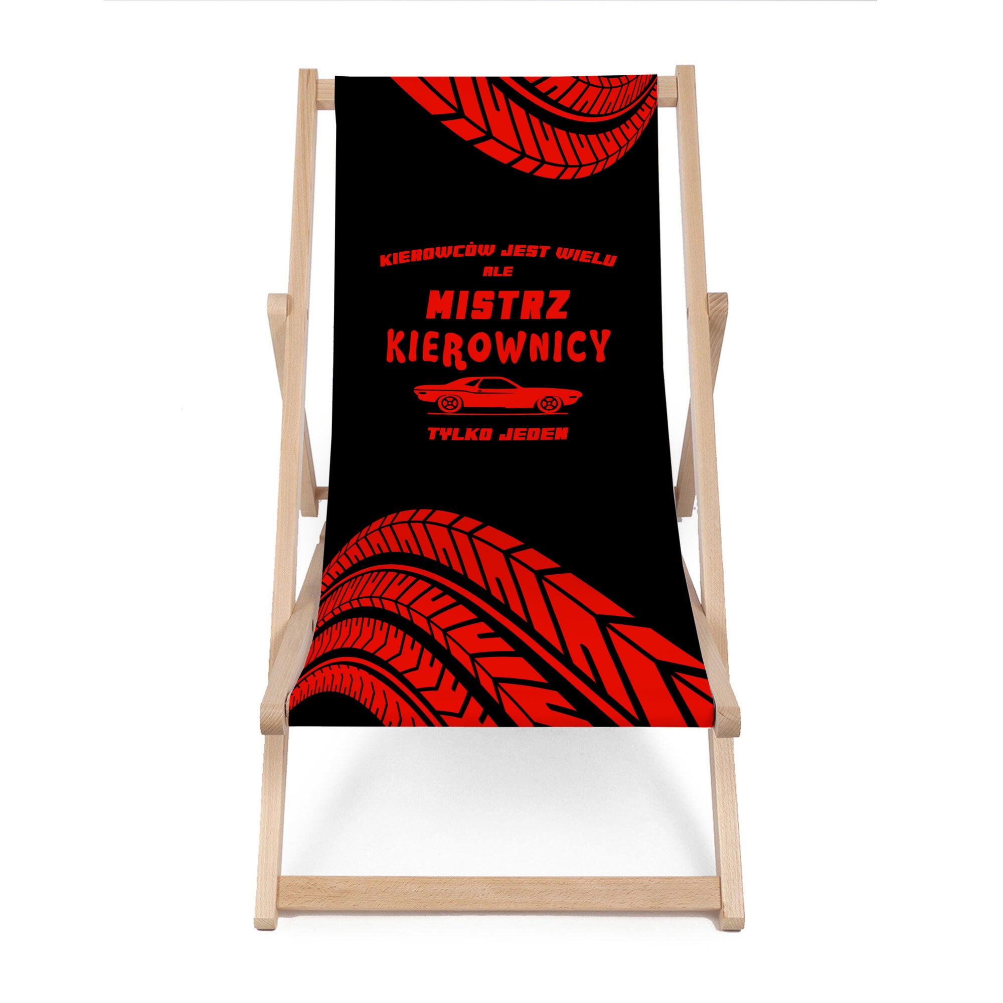 Leżak drewniany Mistrz Kierownicy