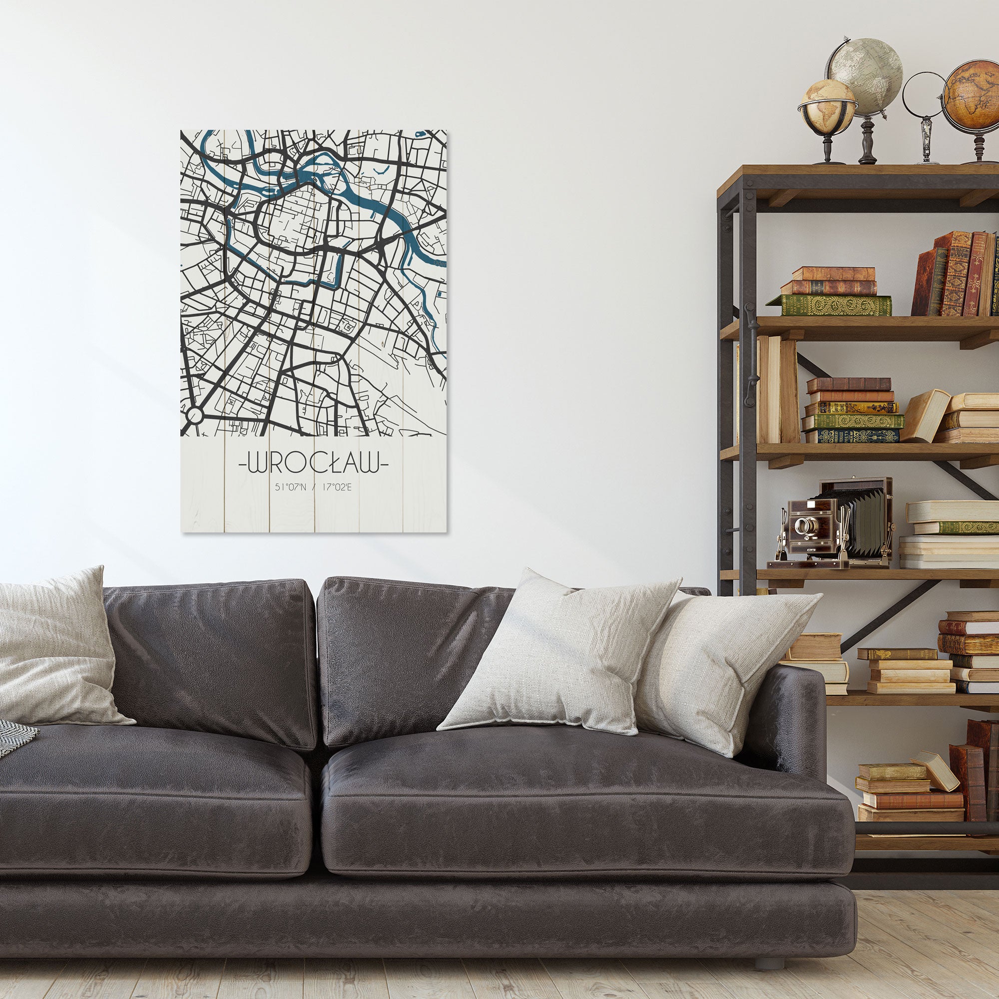 Bild Wood Wrocław-40x60 cm