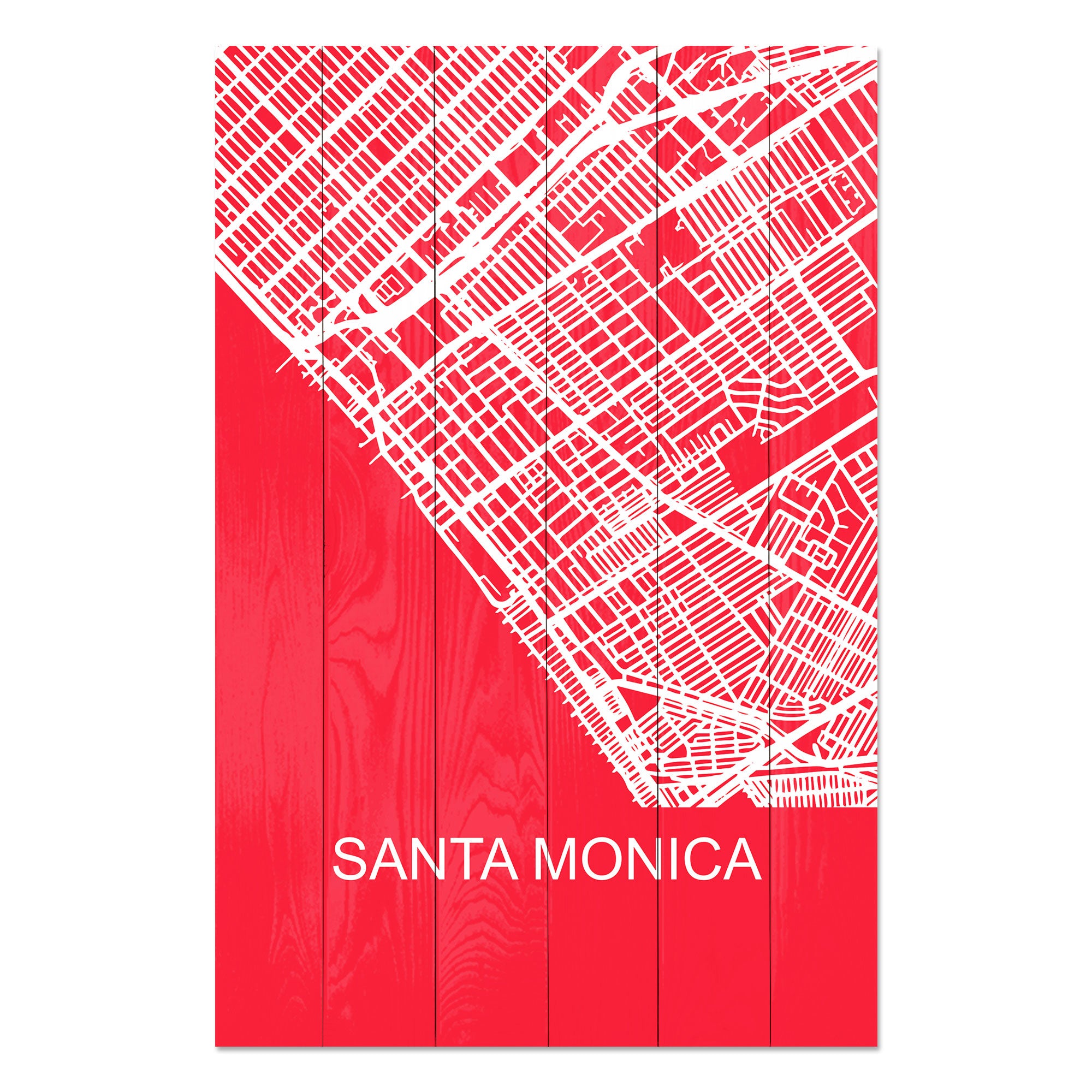 Bild Holz Santa Monica-30x40 cm