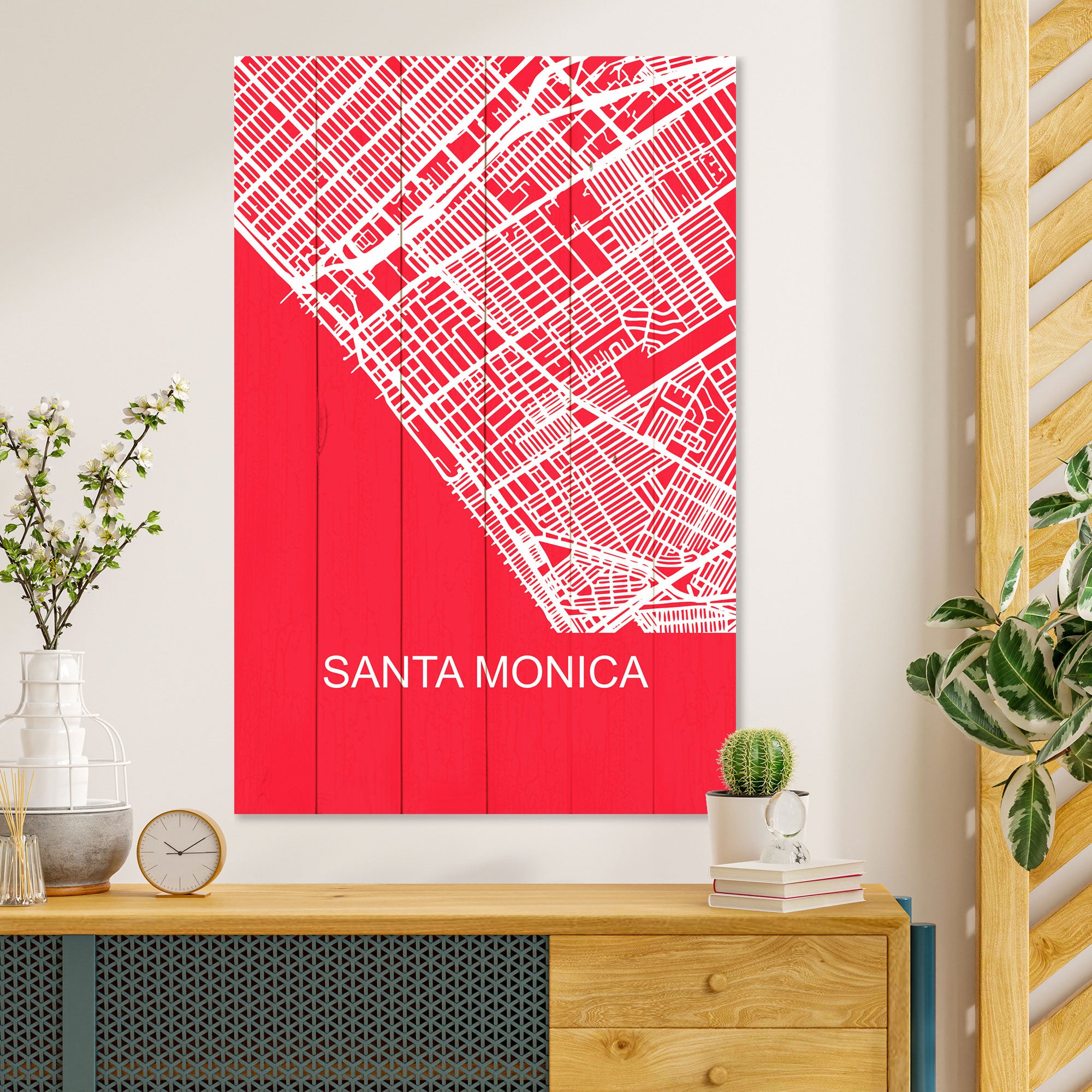 Bild Holz Santa Monica-40x60 cm