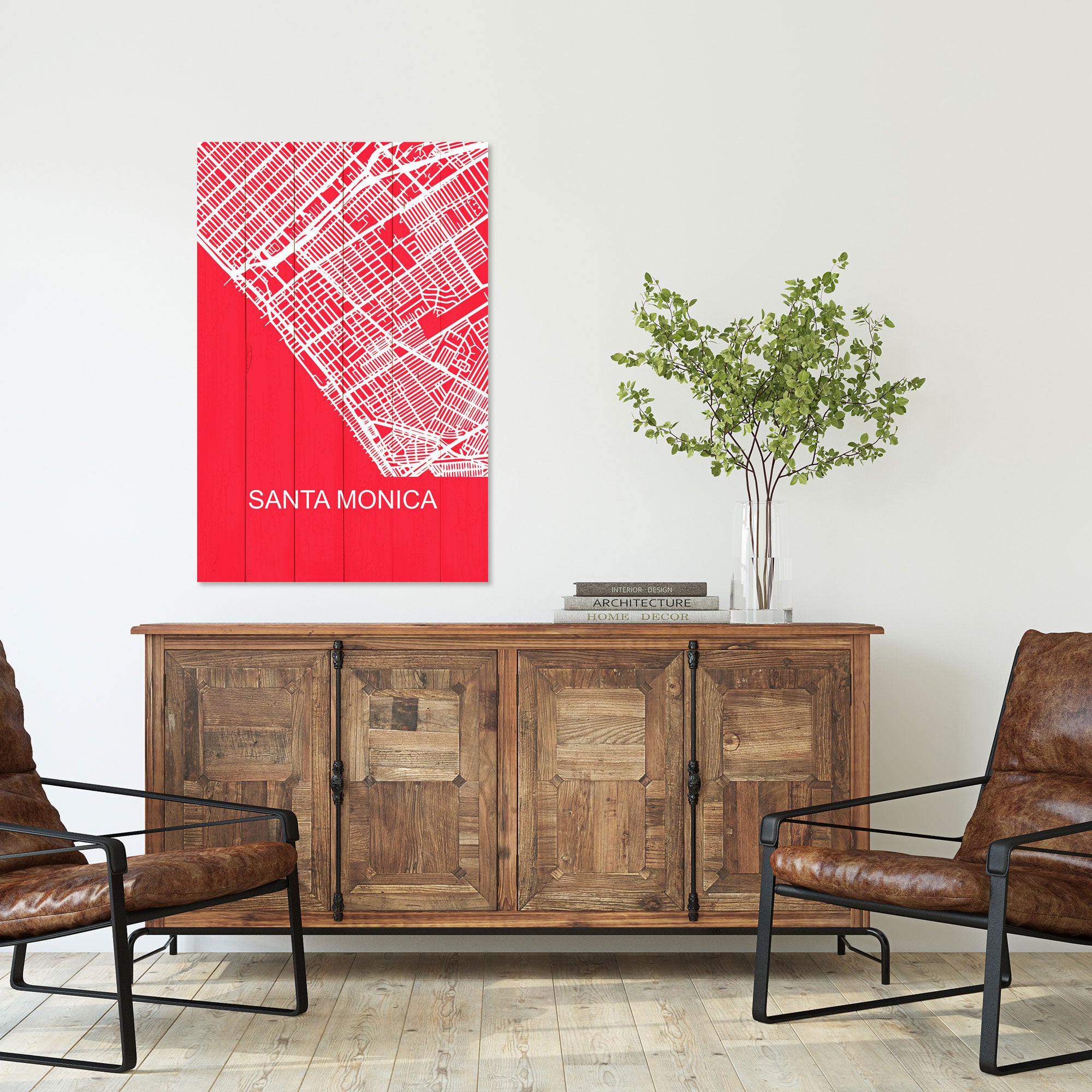 Bild Holz Santa Monica-30x40 cm