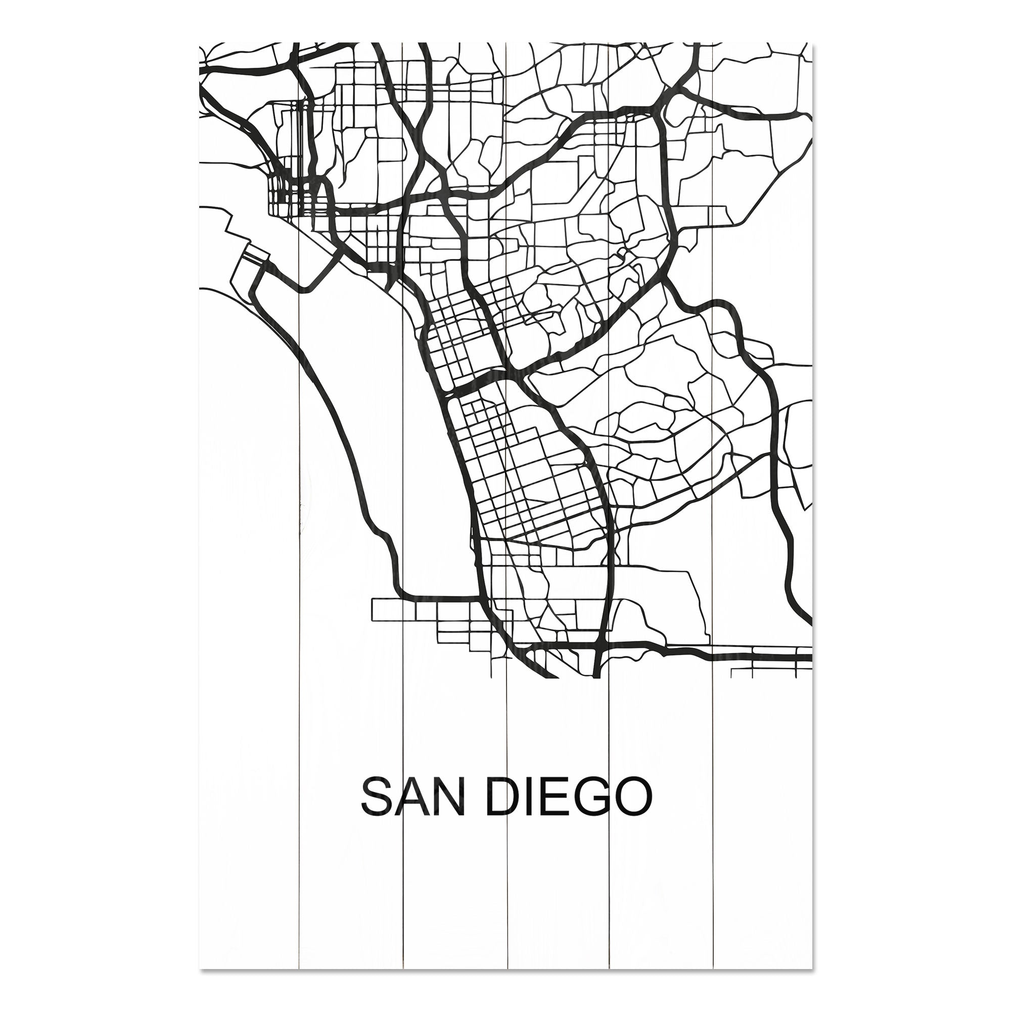 Bild Wood San Diego-40x60 cm