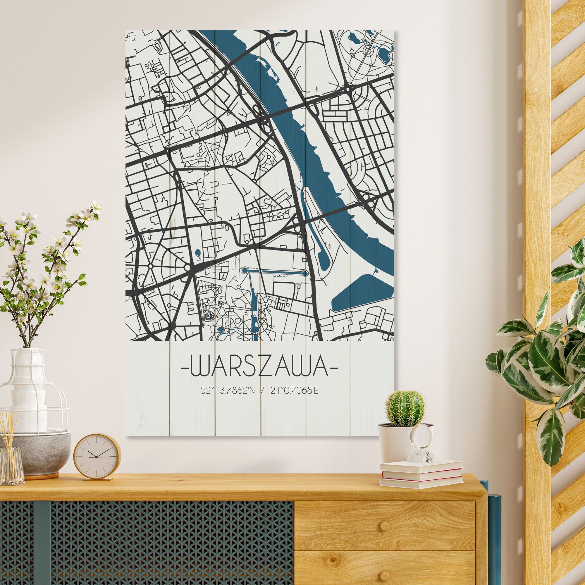 Bild Wood Warschau-30x40 cm
