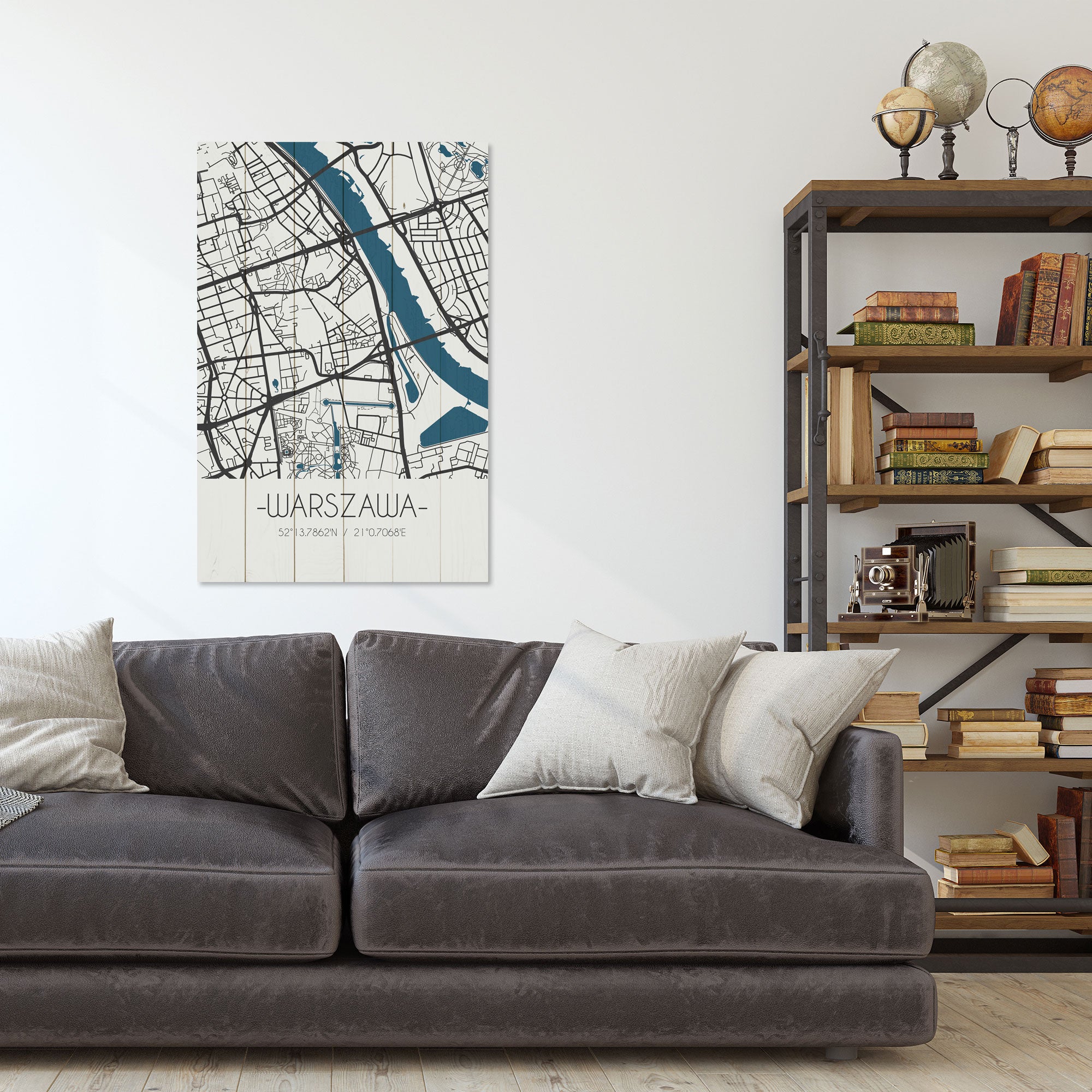 Bild Wood Warschau-30x40 cm