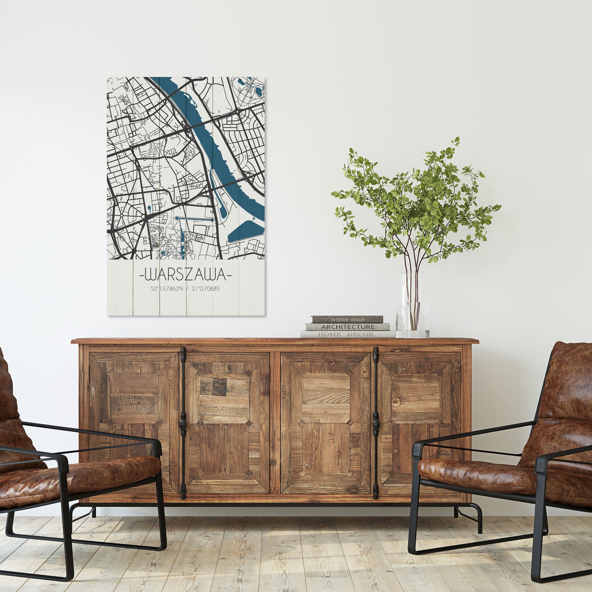 Bild Wood Warschau-30x40 cm