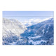Bild Holz Winterliche Berglandschaft-40x60 cm