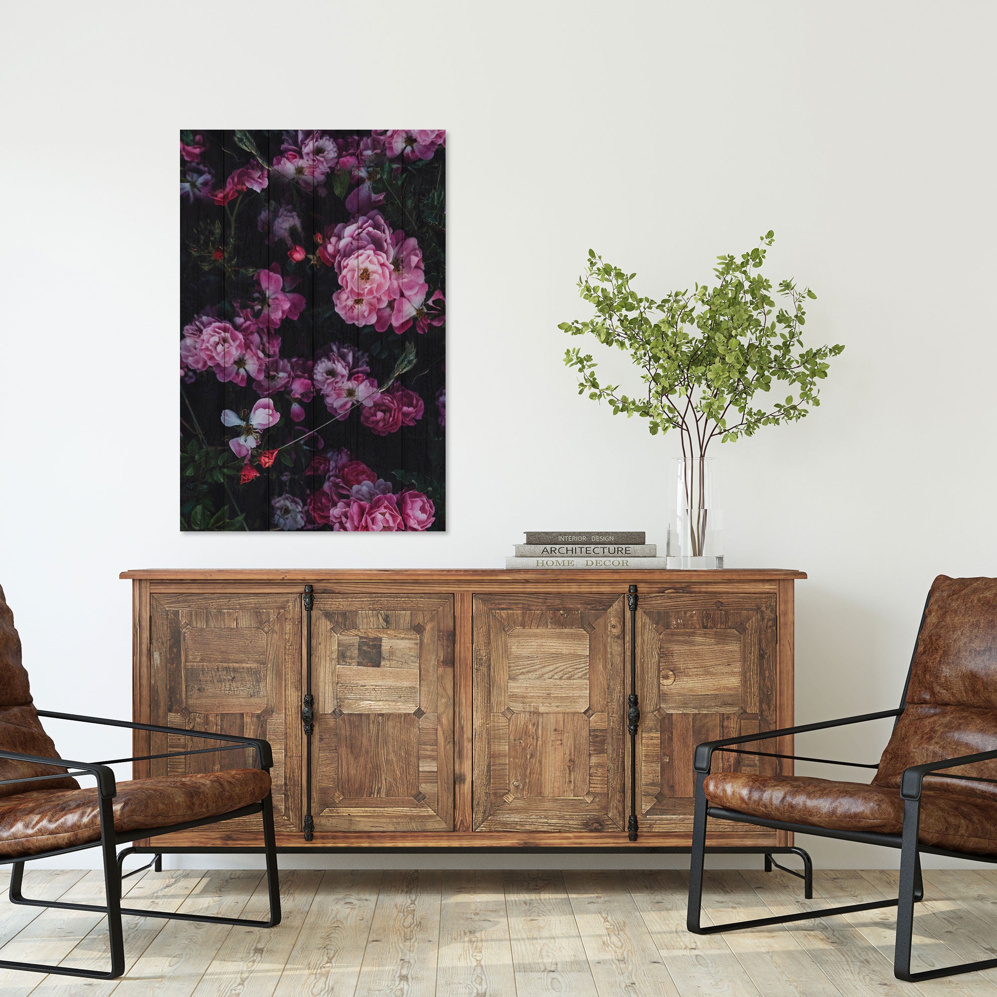 Obraz Wood Wild Bloom-40x60 cm