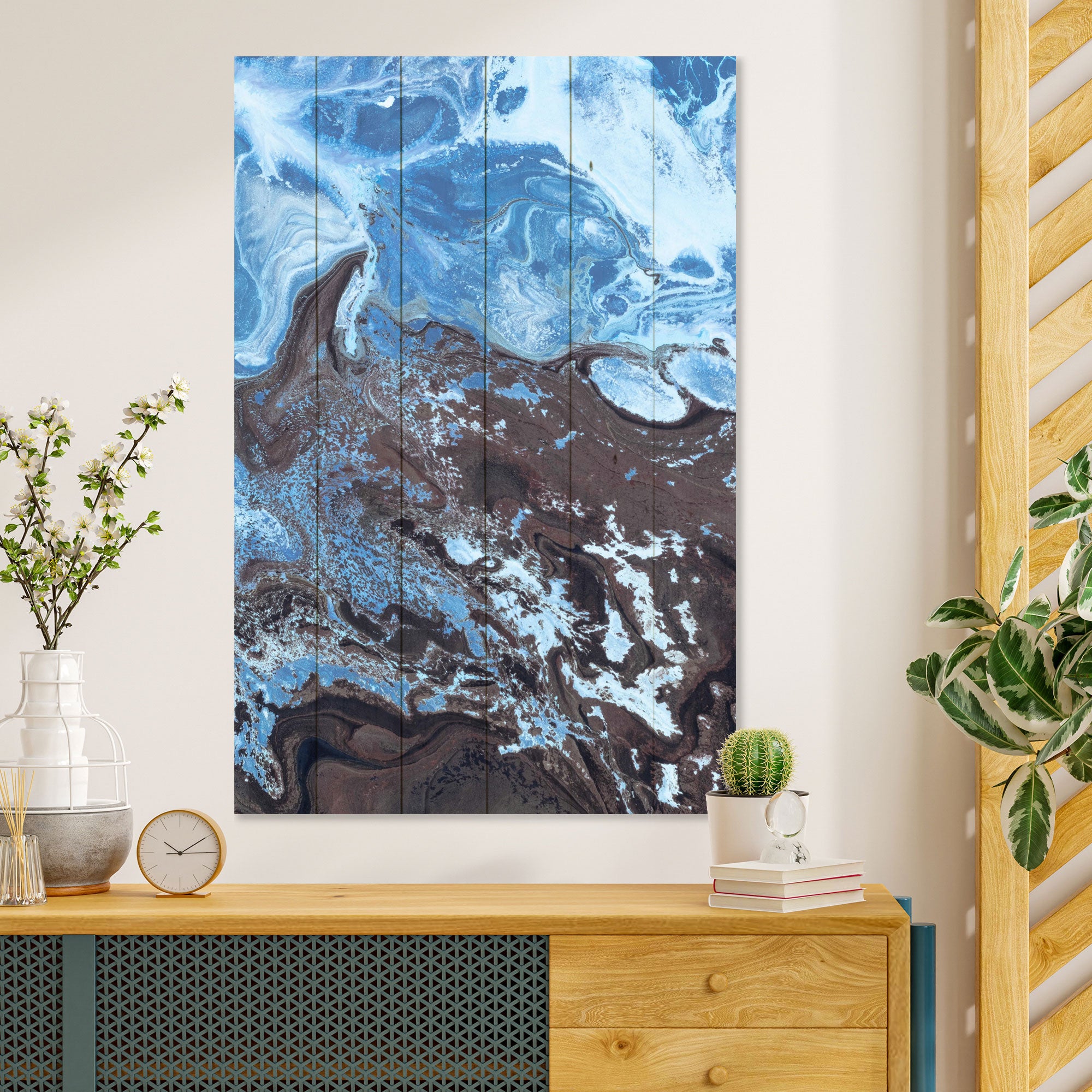 Obraz Wood Water-50x70 cm
