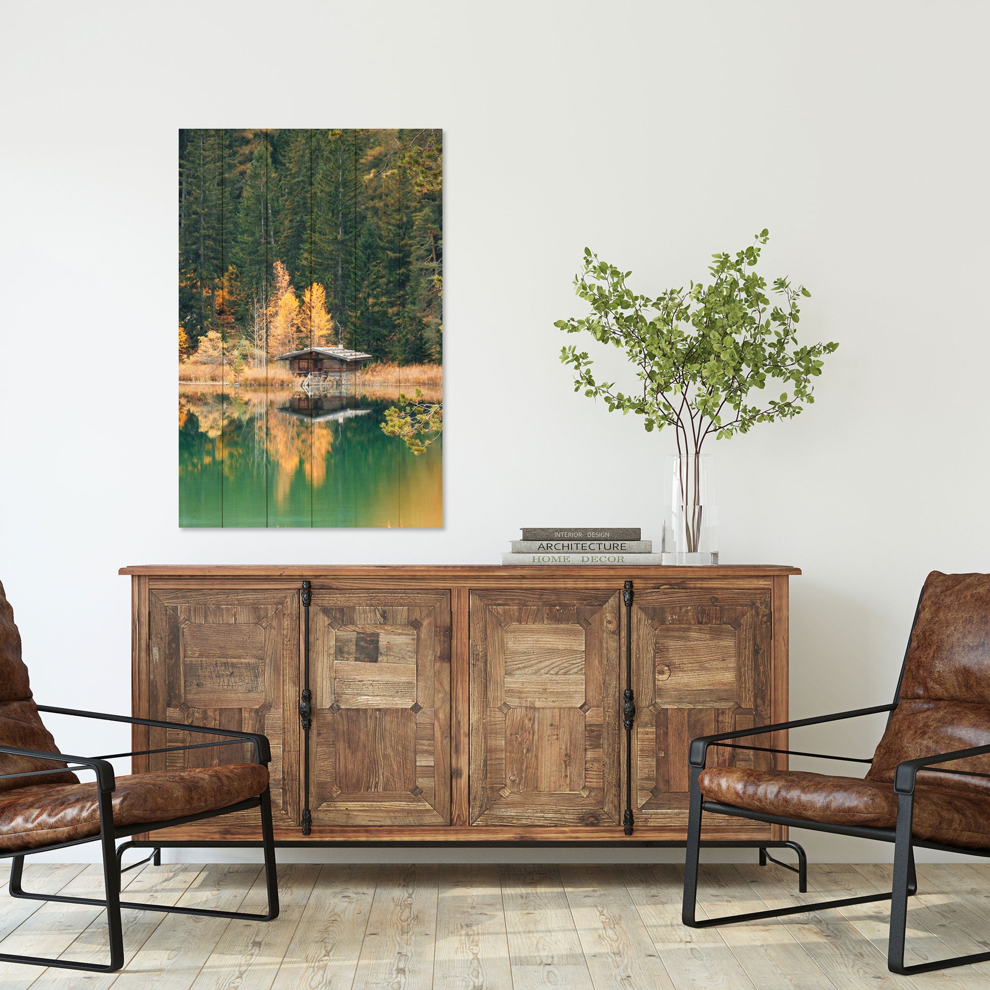 Obraz Wood Traper-50x70 cm