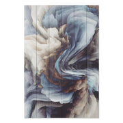 Obraz Wood Swirling Shapes-30x40 cm