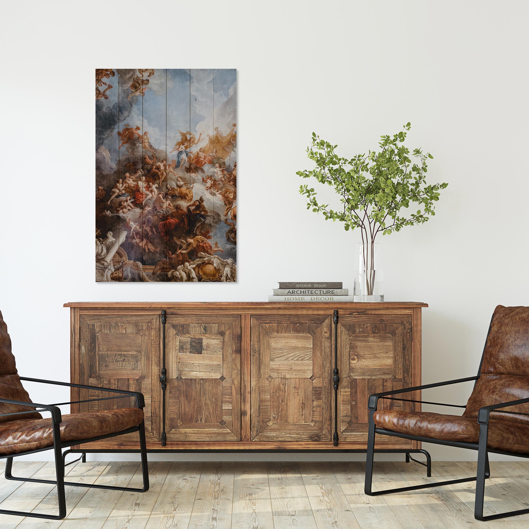 Obraz Wood Dílo Michelangela-40x60 cm