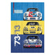 Bild Holz Rallye-Autos-50x70 cm