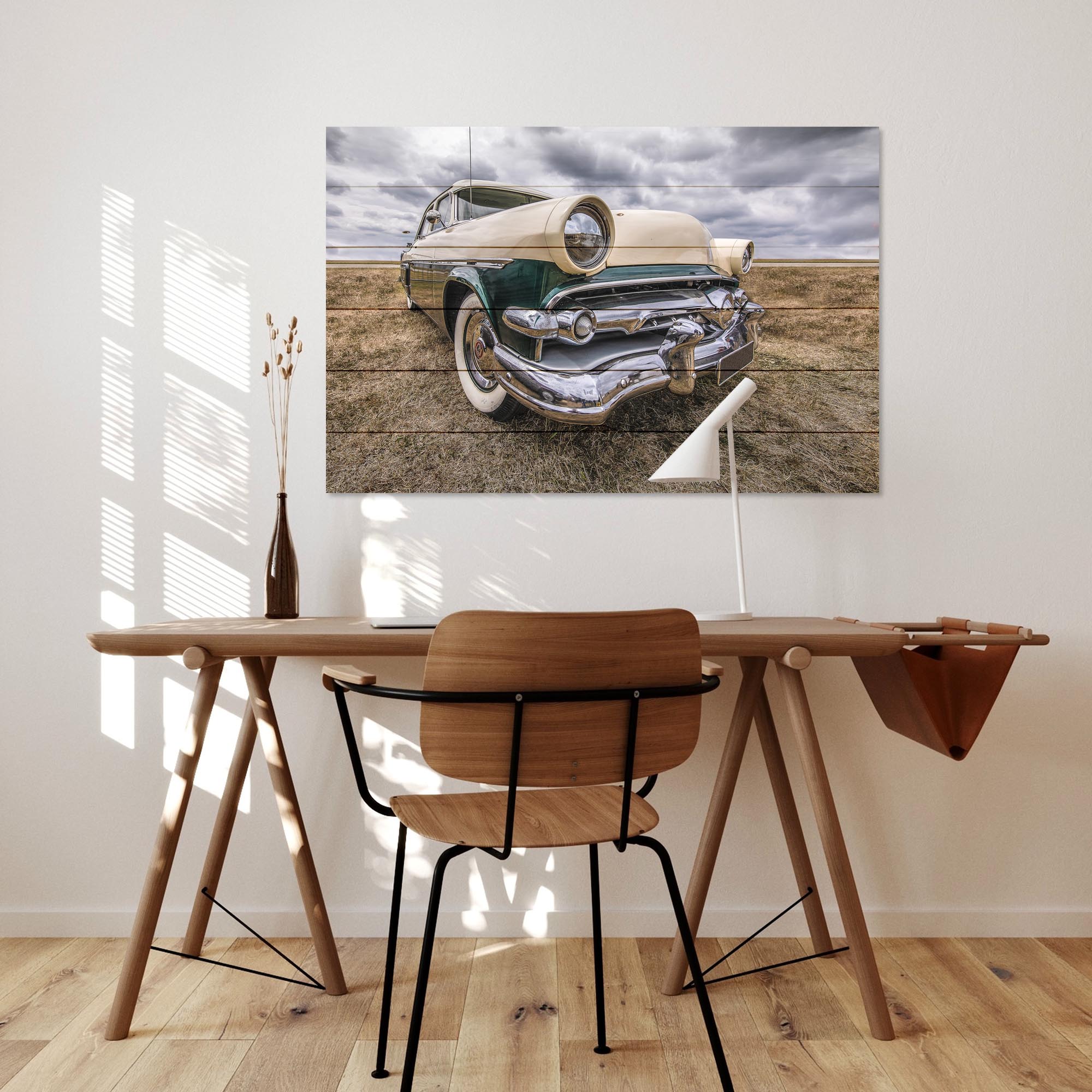 Bild Holz Oldtimer-30x30 cm