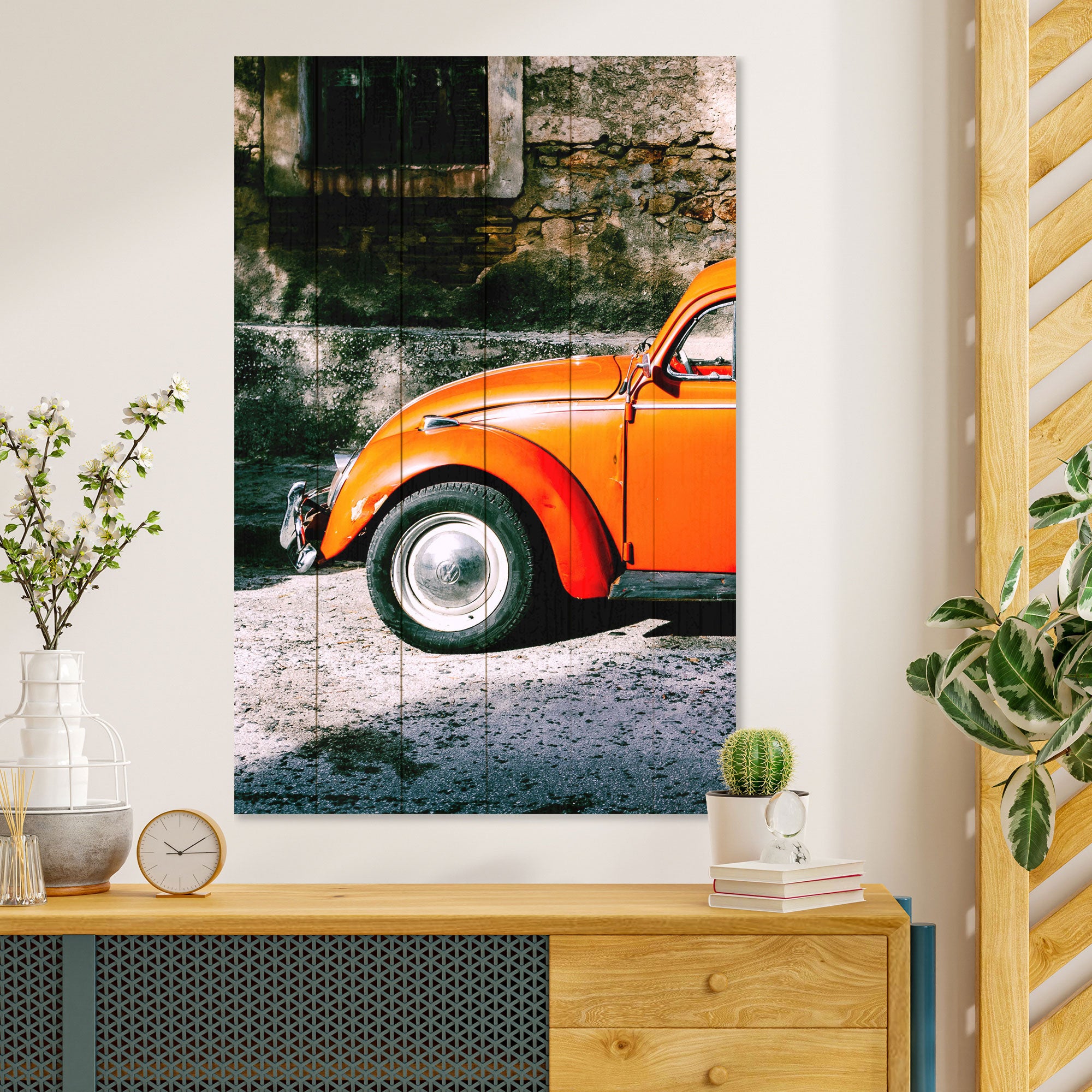 Bild Holz Siena Sommer-30x40 cm