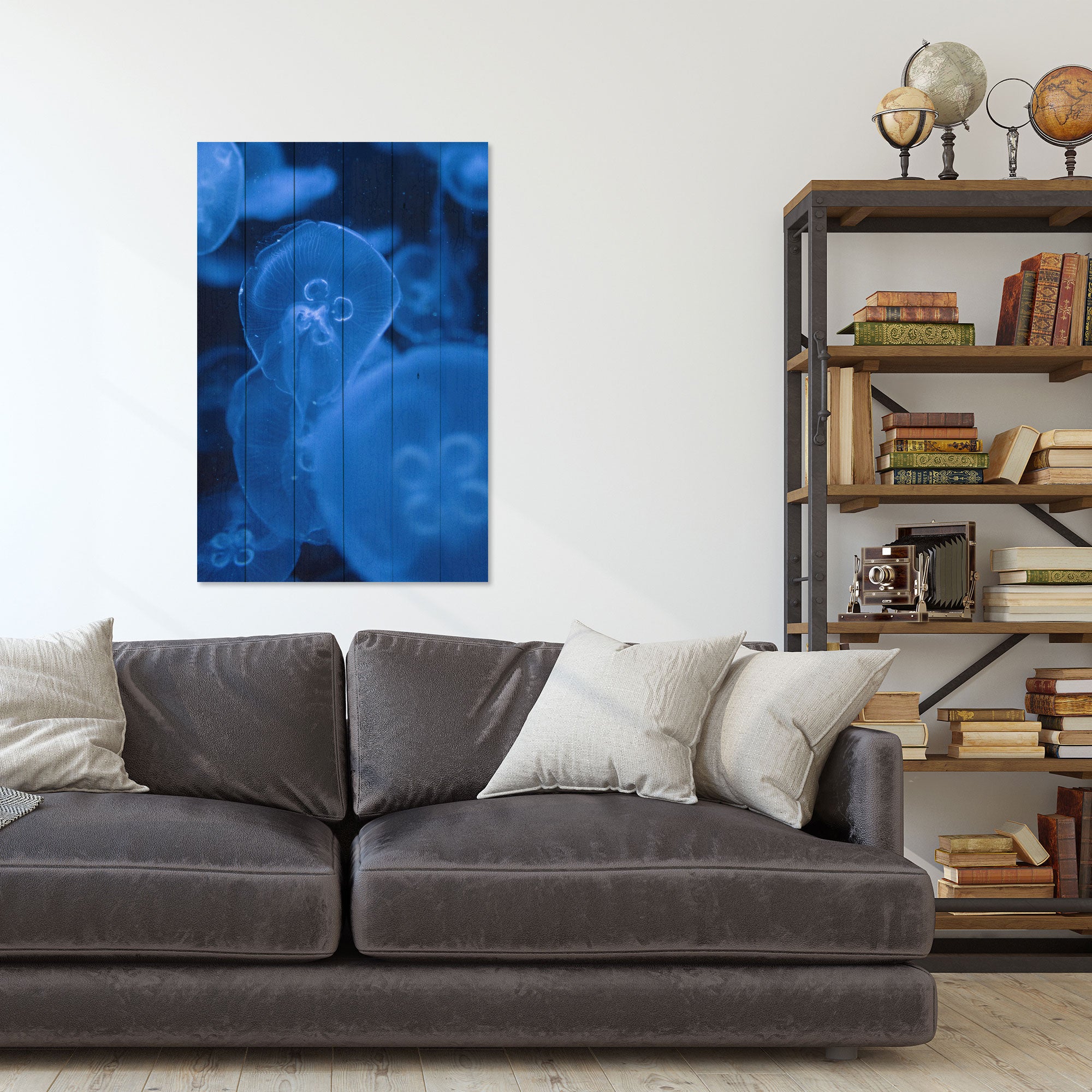 Bild Holz Medusa-50x70 cm