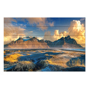 Bild Wood Berglandschaft-50x70 cm