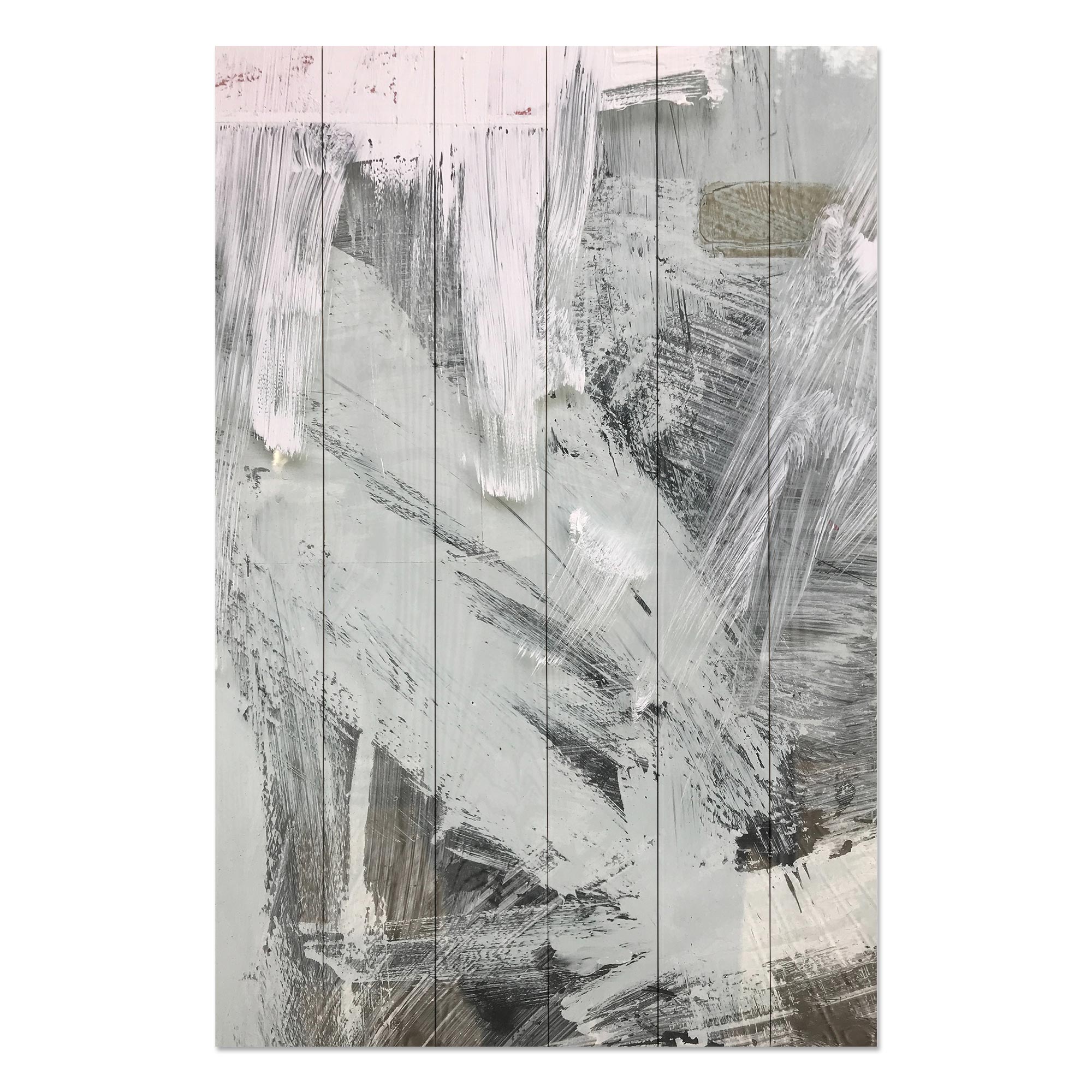 Obraz Wood Gray Streaks-30x40 cm