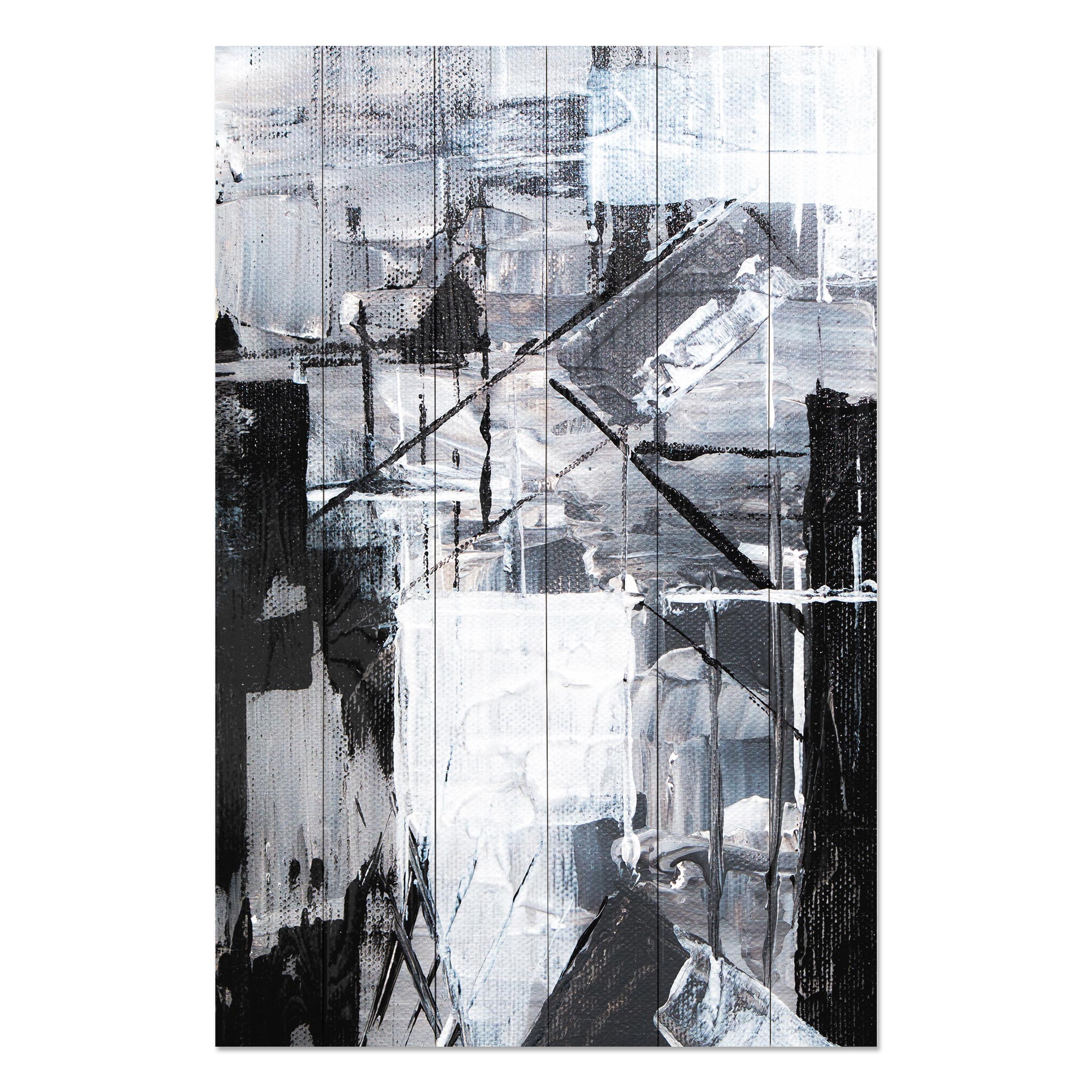 Bild Wood Geometrische Formen-40x60 cm