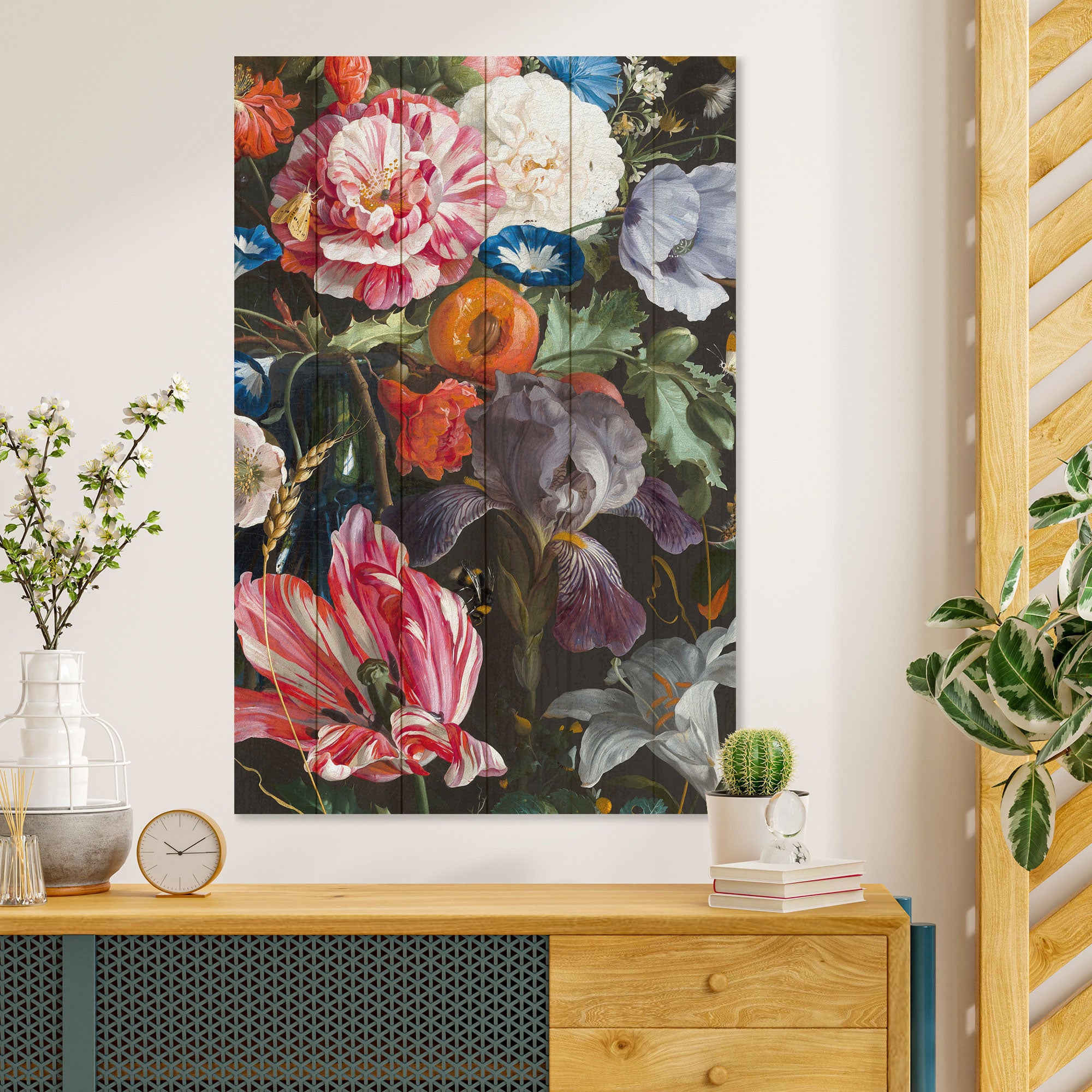 Obraz Wood Flower Painting-40x60 cm