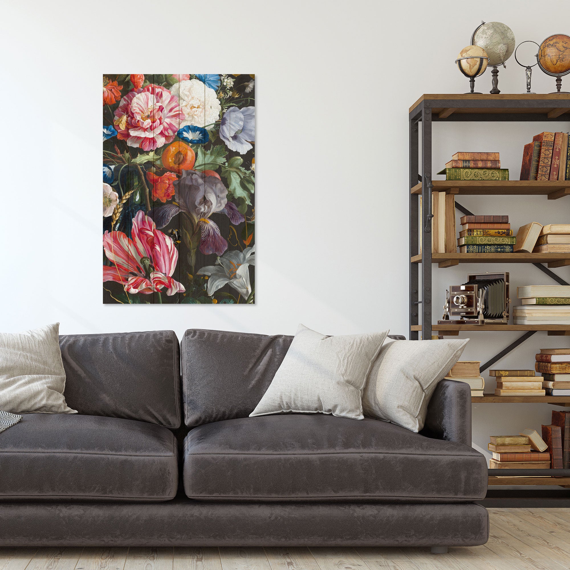 Obraz Wood Flower Painting-40x60 cm