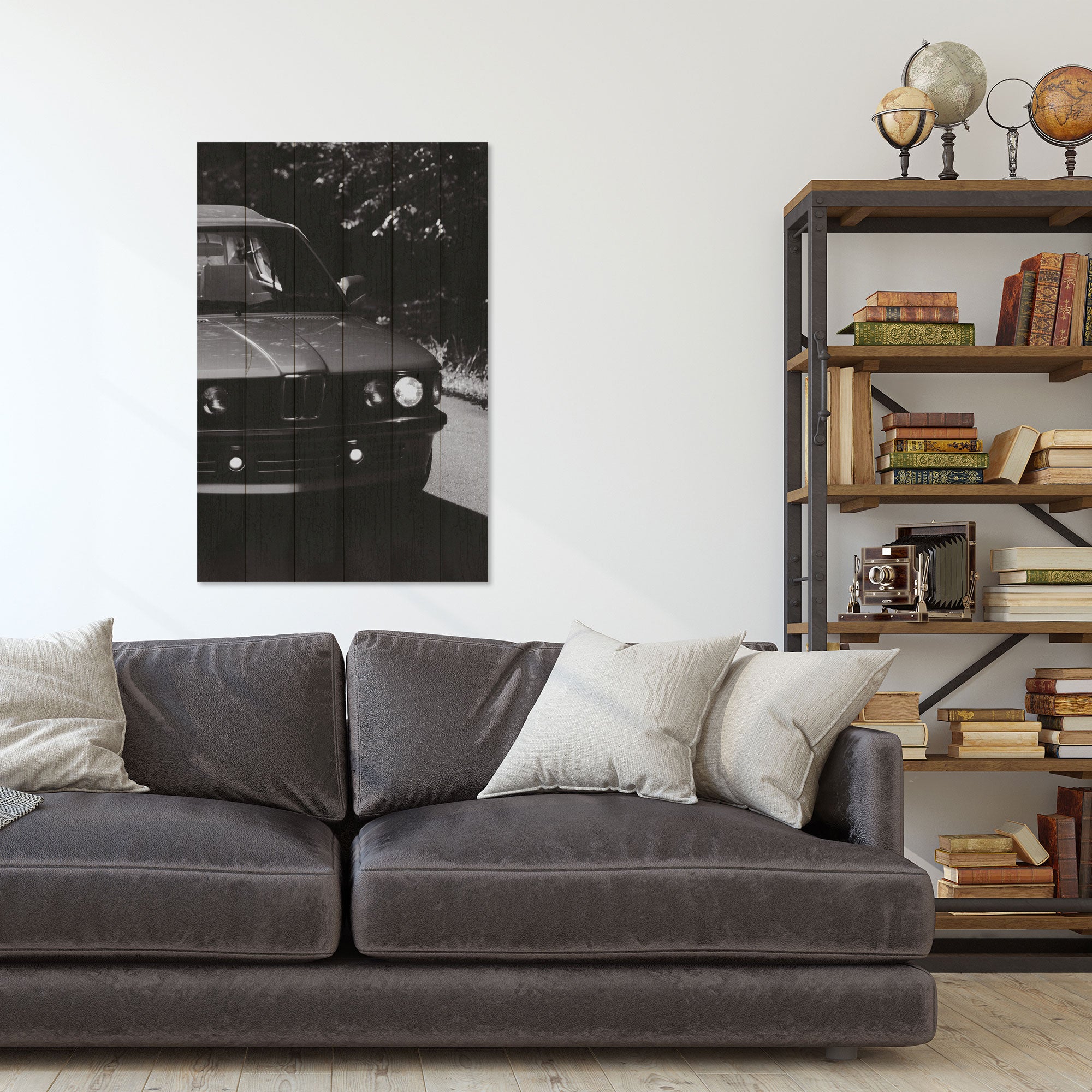 Obraz Wood Temná duša-40x60 cm