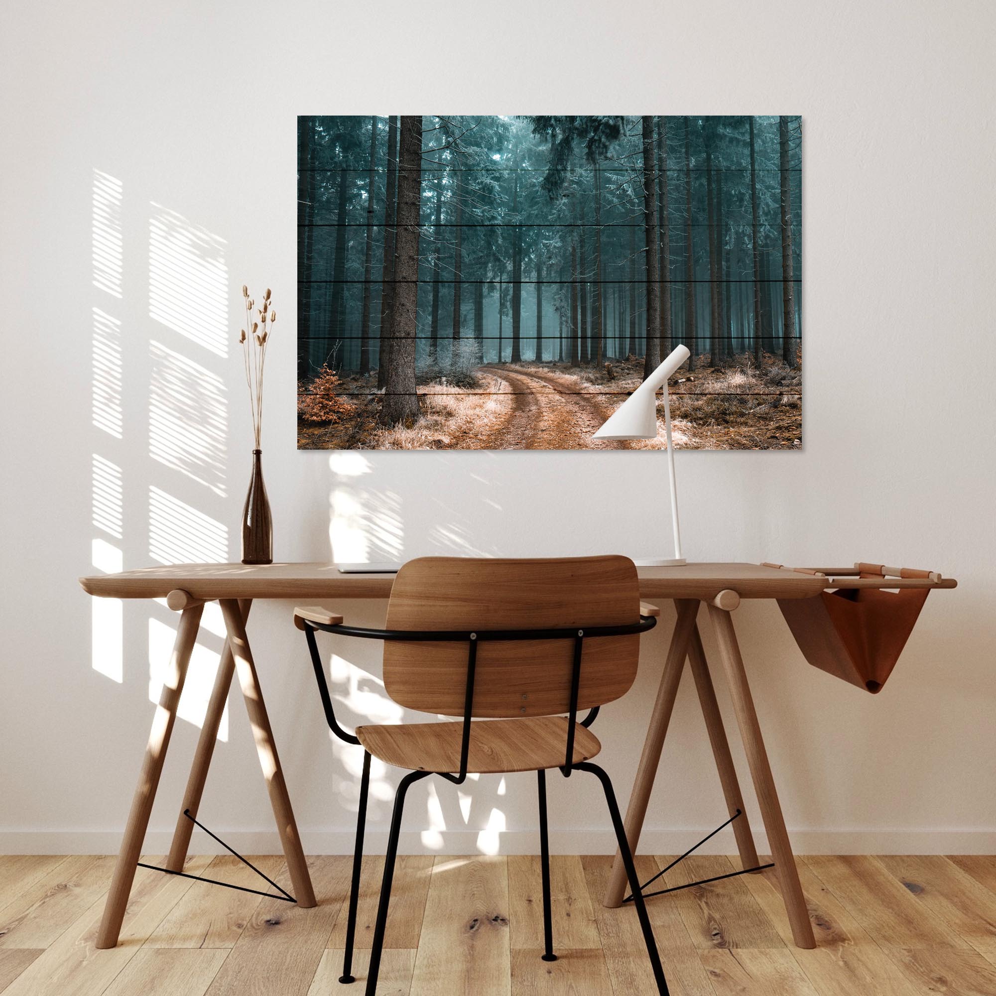 Obraz Wood Path in the Forest-60x90 cm