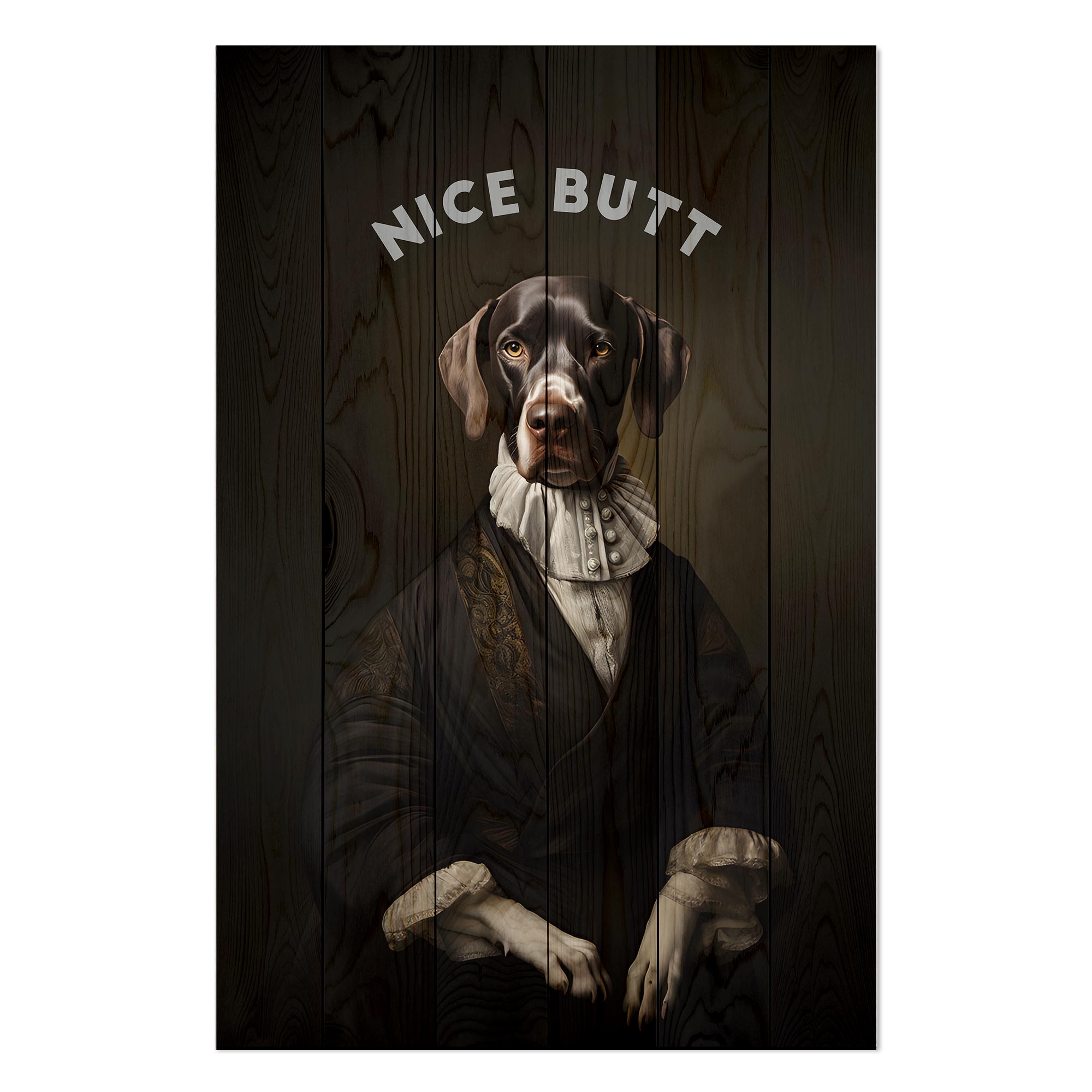 Obraz Wood Nice Butt-50x70 cm