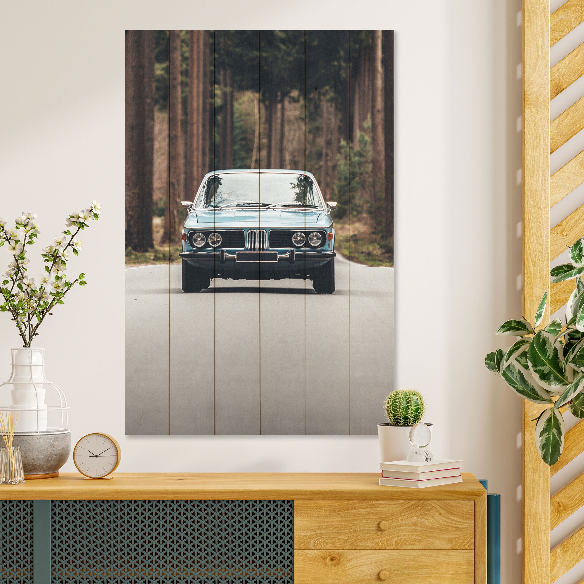 Bild Wood Abenteuer erwartet-60x90 cm