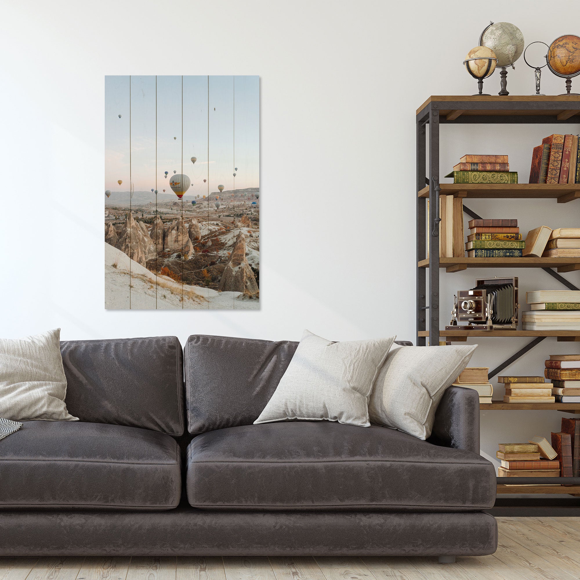 Obraz Wood Balloon Flight-30x40 cm