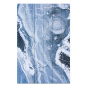 Wood Picture Blue Abstraction-50x70 cm