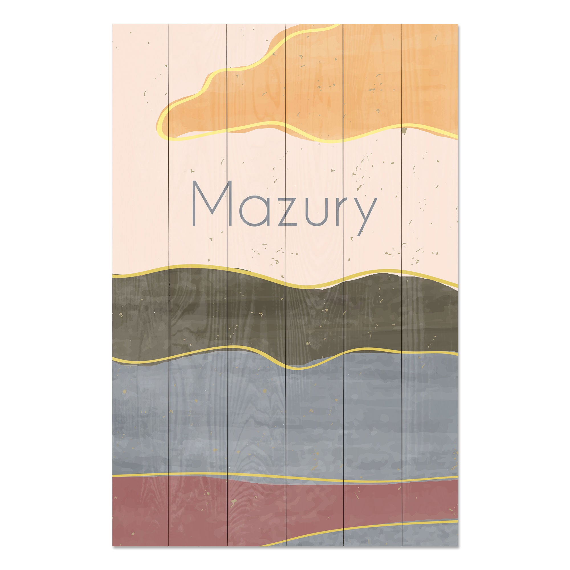 Obraz Dřevěné Mazury