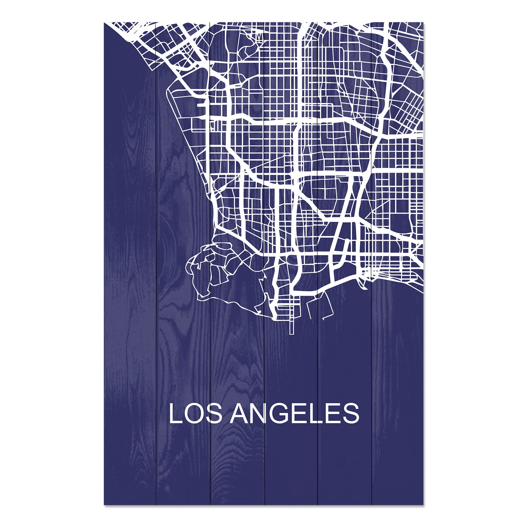 Bild Wood Los Angeles-40x60 cm