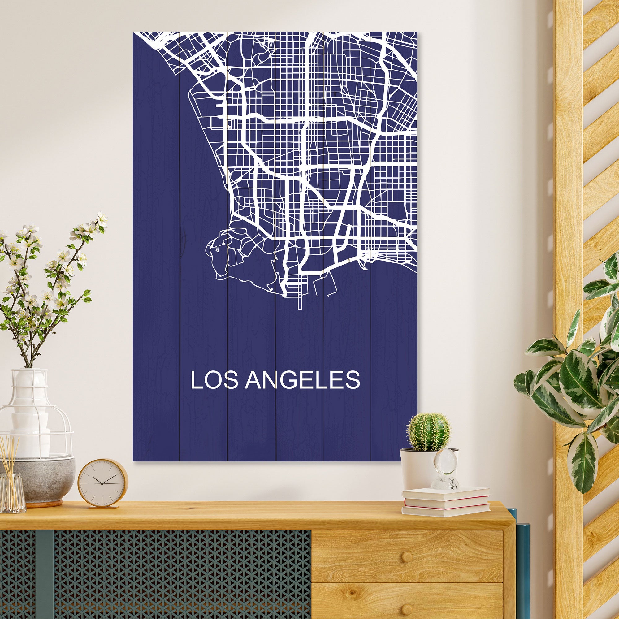 Bild Wood Los Angeles-20x30 cm