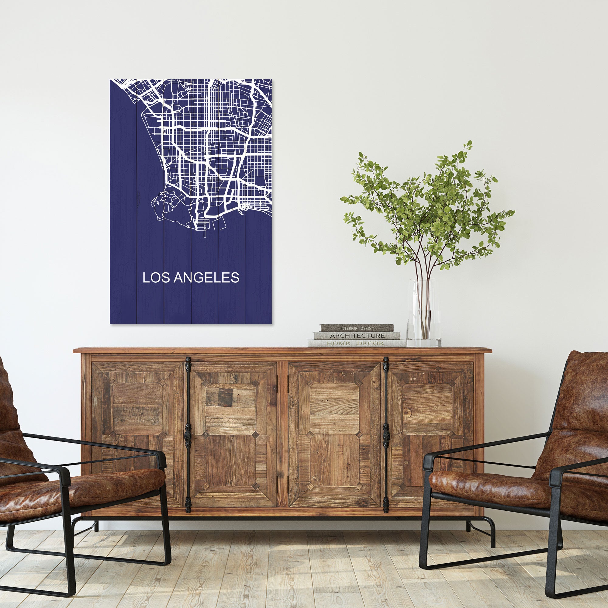 Bild Wood Los Angeles-40x60 cm