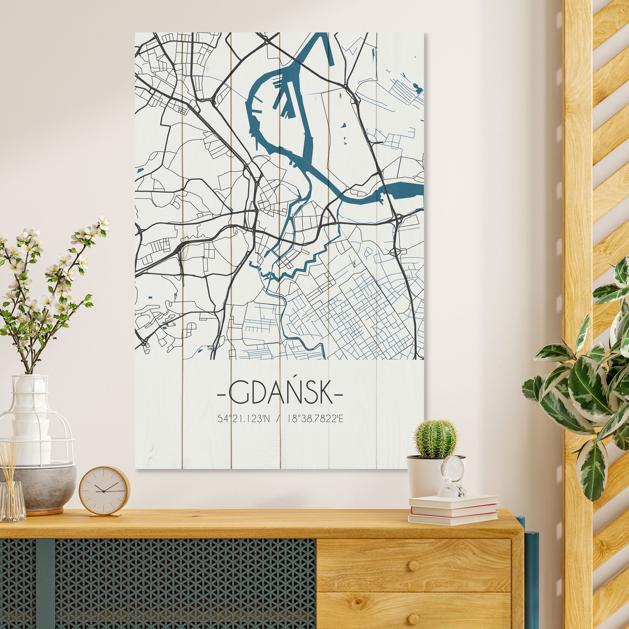 Bild Wood Danzig-50x70 cm