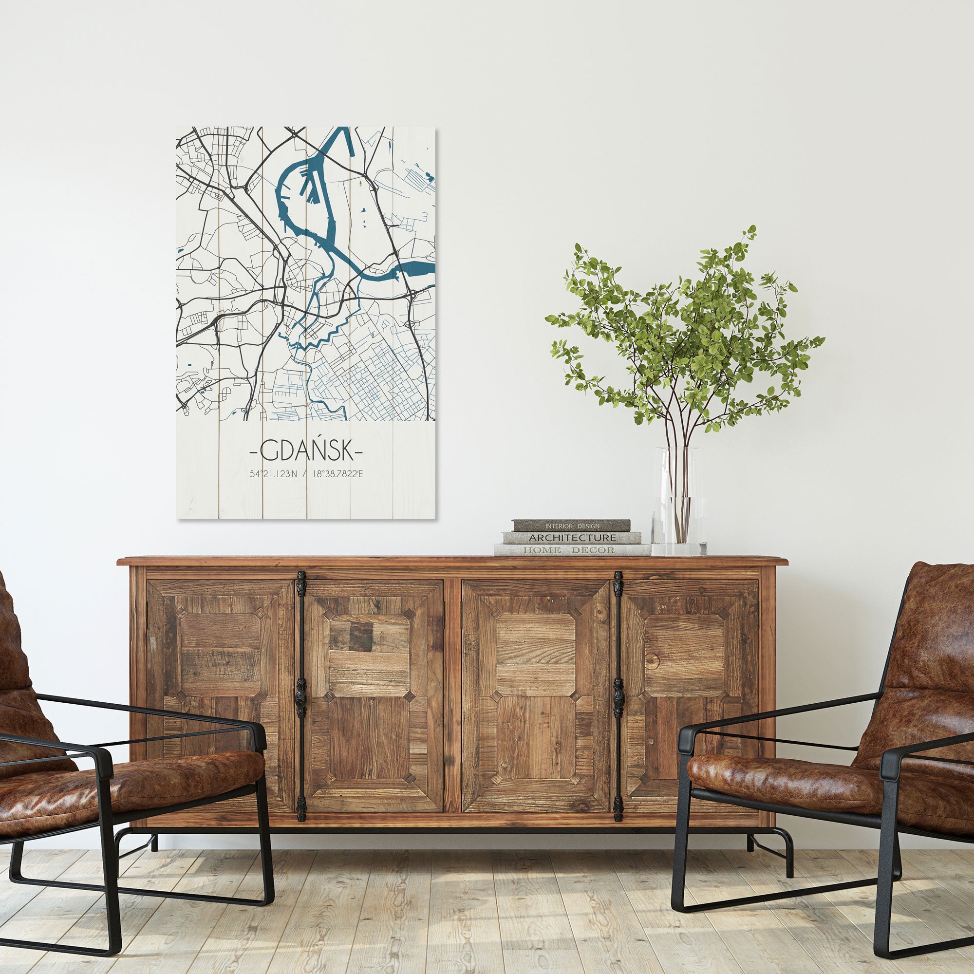 Bild Wood Danzig-60x90 cm