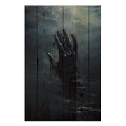 Obraz Wood Hand Dark Water-20x30 cm