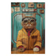 Bild Wood Ingenieur Katze-60x90 cm