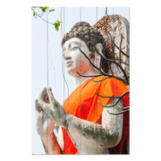 Obraz Wood Socha Buddhy-50x70 cm